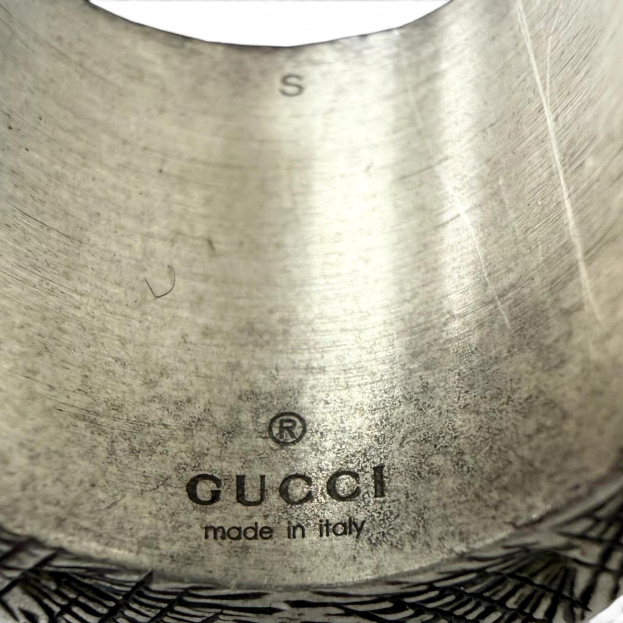 Gucci Silver Silver 925 Band Ring (Pre-Owned)