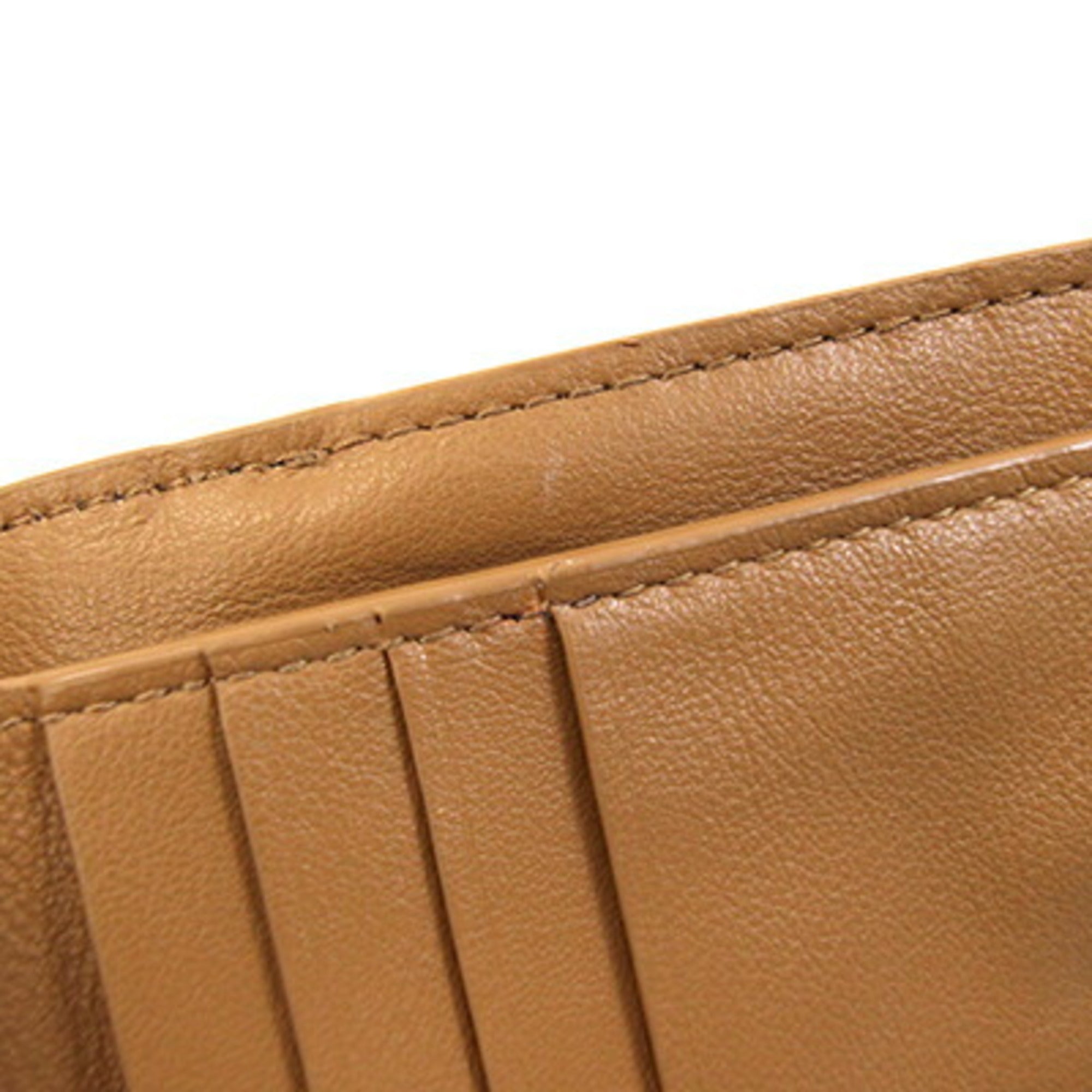 Bottega Veneta Brown Leather Wallet (Bi-Fold) (Pre-Owned)