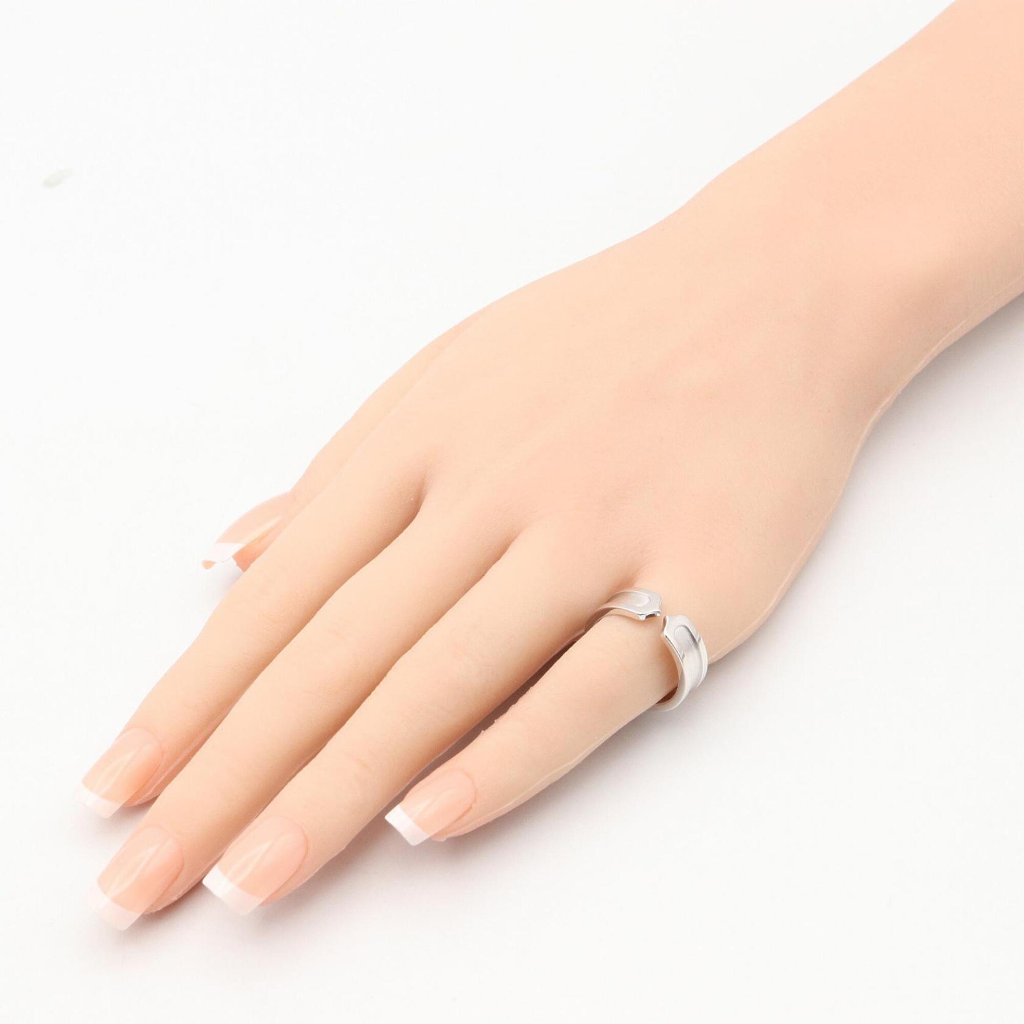 Cartier Silver White Gold (18K) Band Ring (Pre-Owned)
