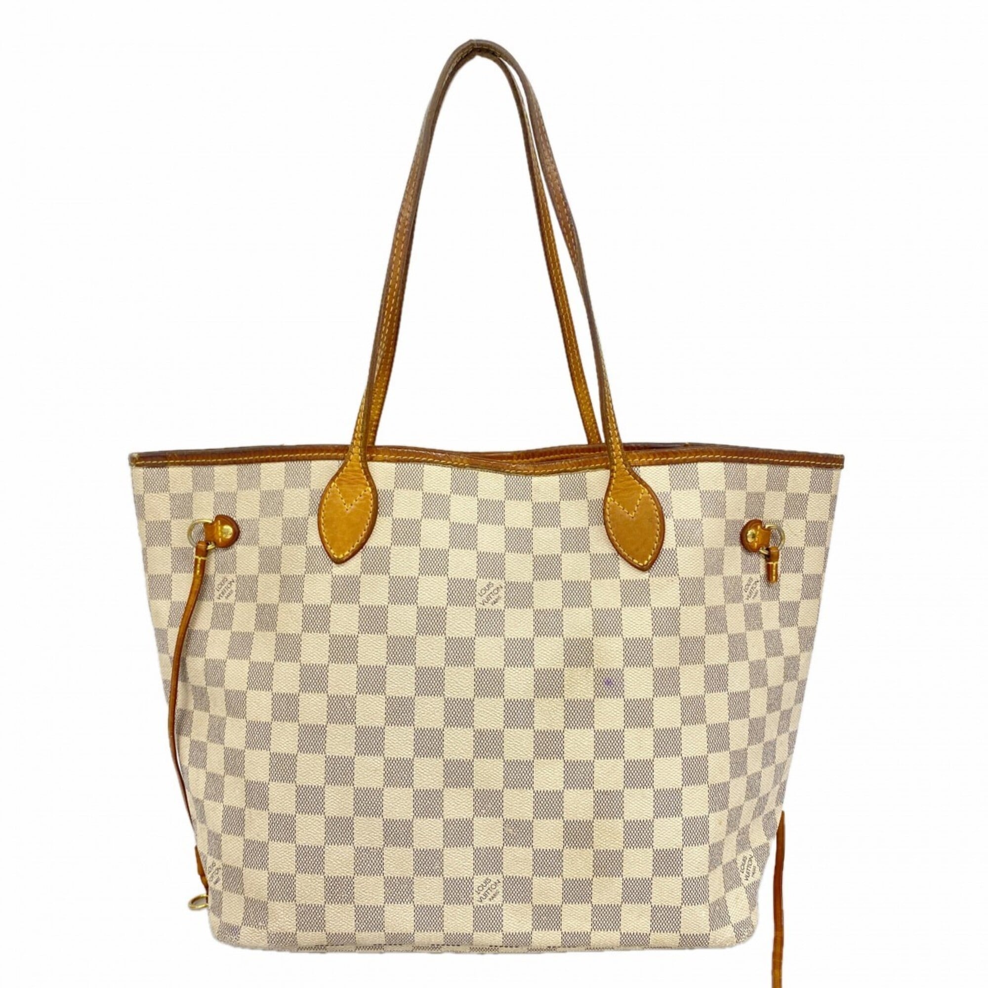 Louis Vuitton White Tote Bag (Pre-Owned)