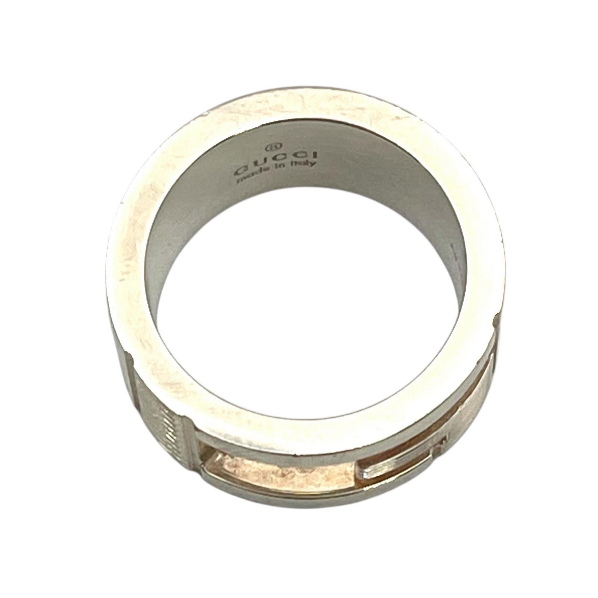 Gucci Silver Silver 925 Band Ring (Pre-Owned)