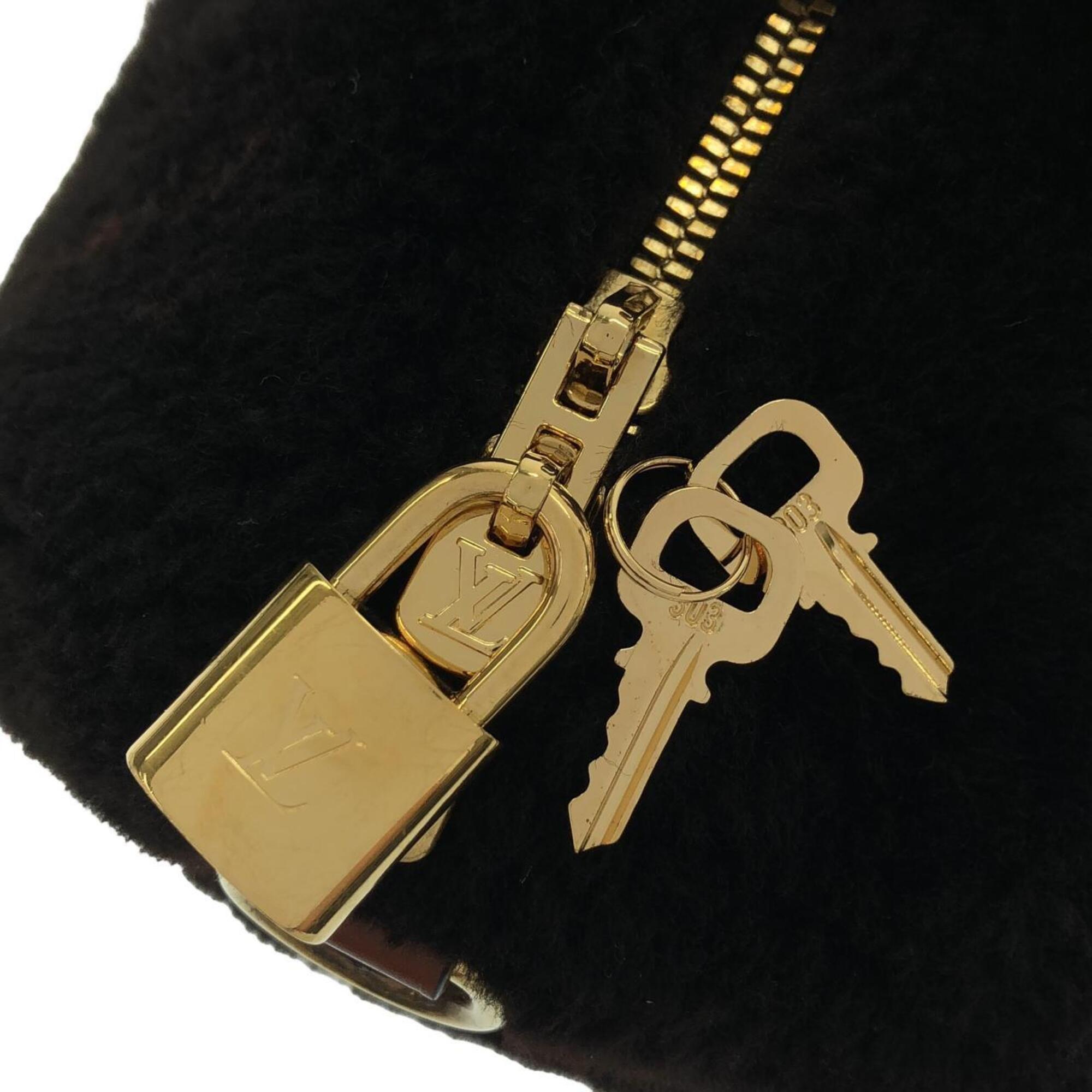 Louis Vuitton Chocolate Cream Boston Bag (Pre-Owned)
