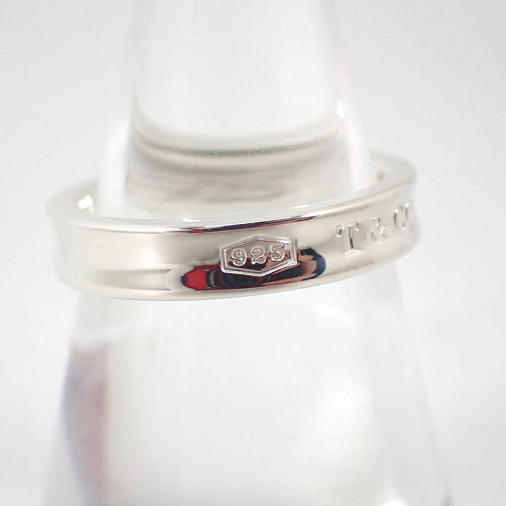 Tiffany Sterling Silver 925 Band Ring (Pre-Owned)