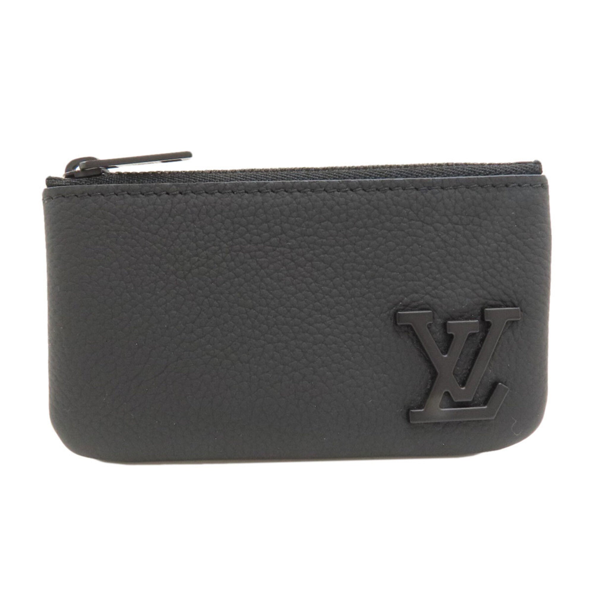 Louis Vuitton Noir Leather Pochette (Pre-Owned)