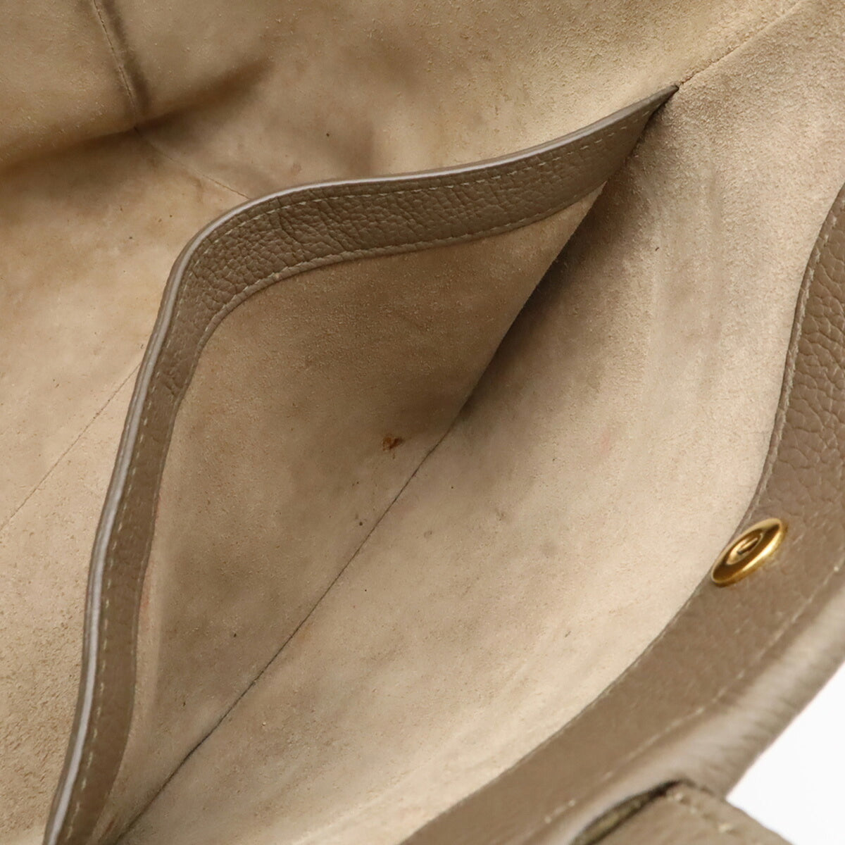 Celine Grayish Leather Shoulder Bag Tote Bag (Pre-Owned)