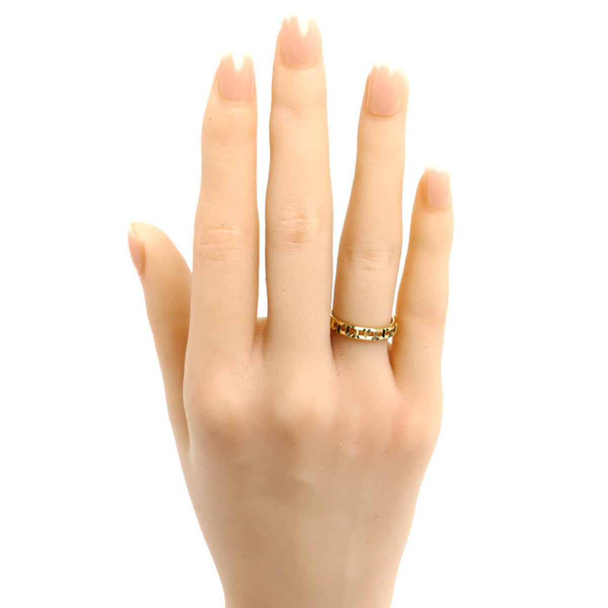 Tiffany Yellow Gold (18K) Band Ring (Pre-Owned)
