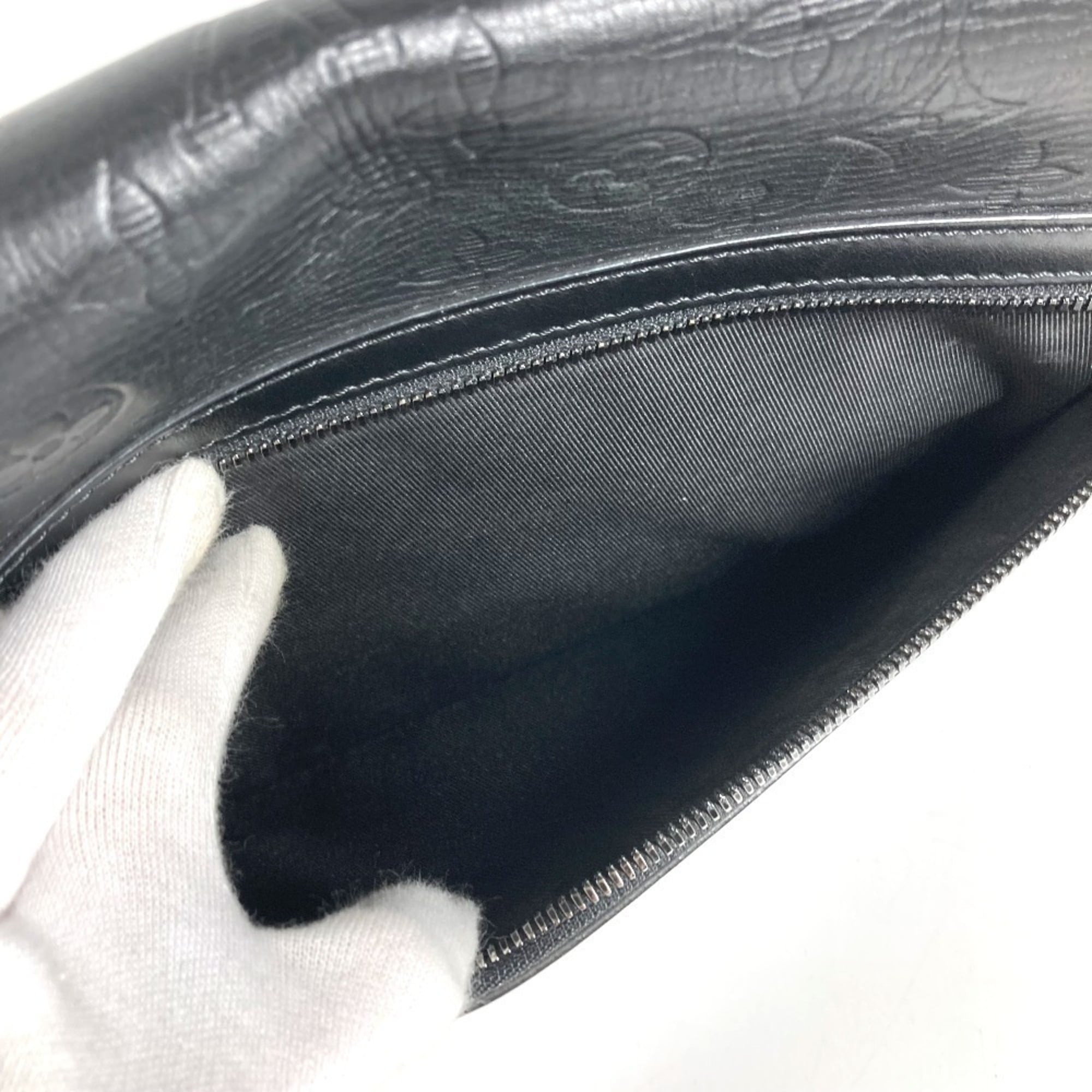 Louis Vuitton Monogram Shadow Black Monogram Shadow Messenger Bag Shoulder Bag (Pre-Owned)