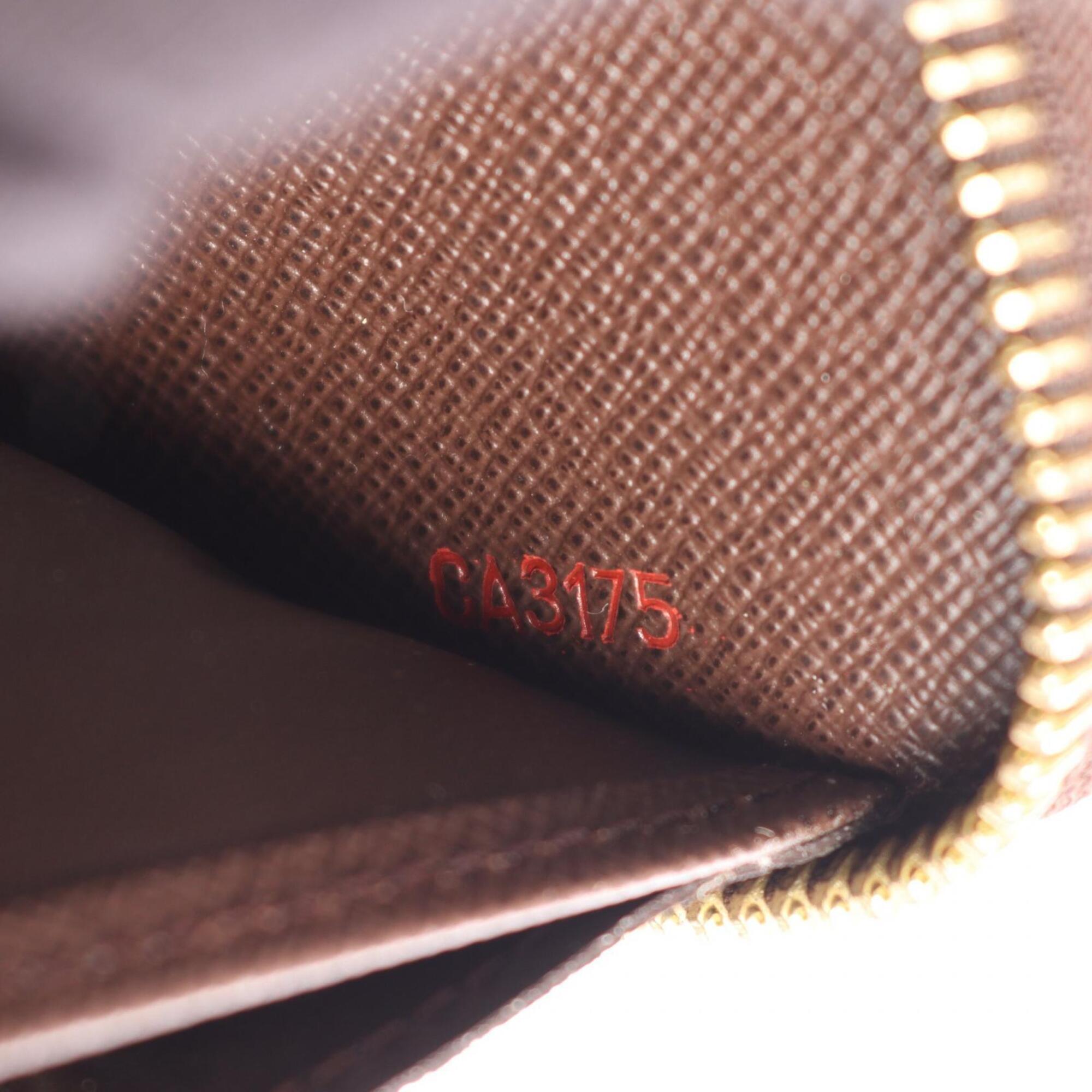 Louis Vuitton Brown Pvc Long Wallet (Bi-Fold) (Pre-Owned)