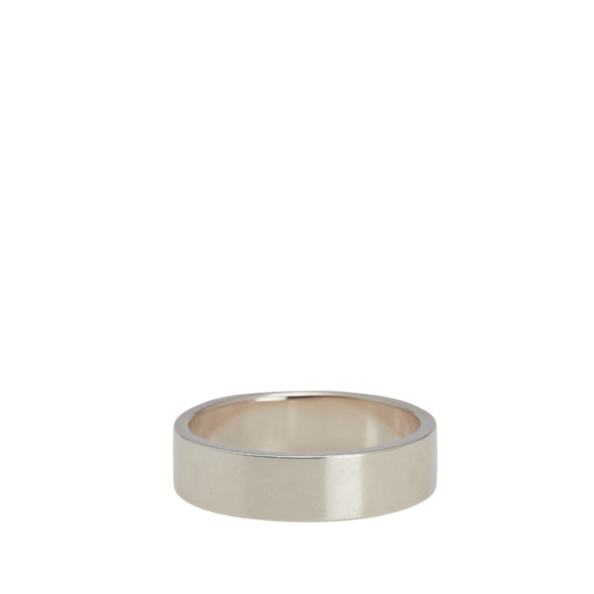 Hermes Collier De Chien Silver Silver 925 Band Ring (Pre-Owned)