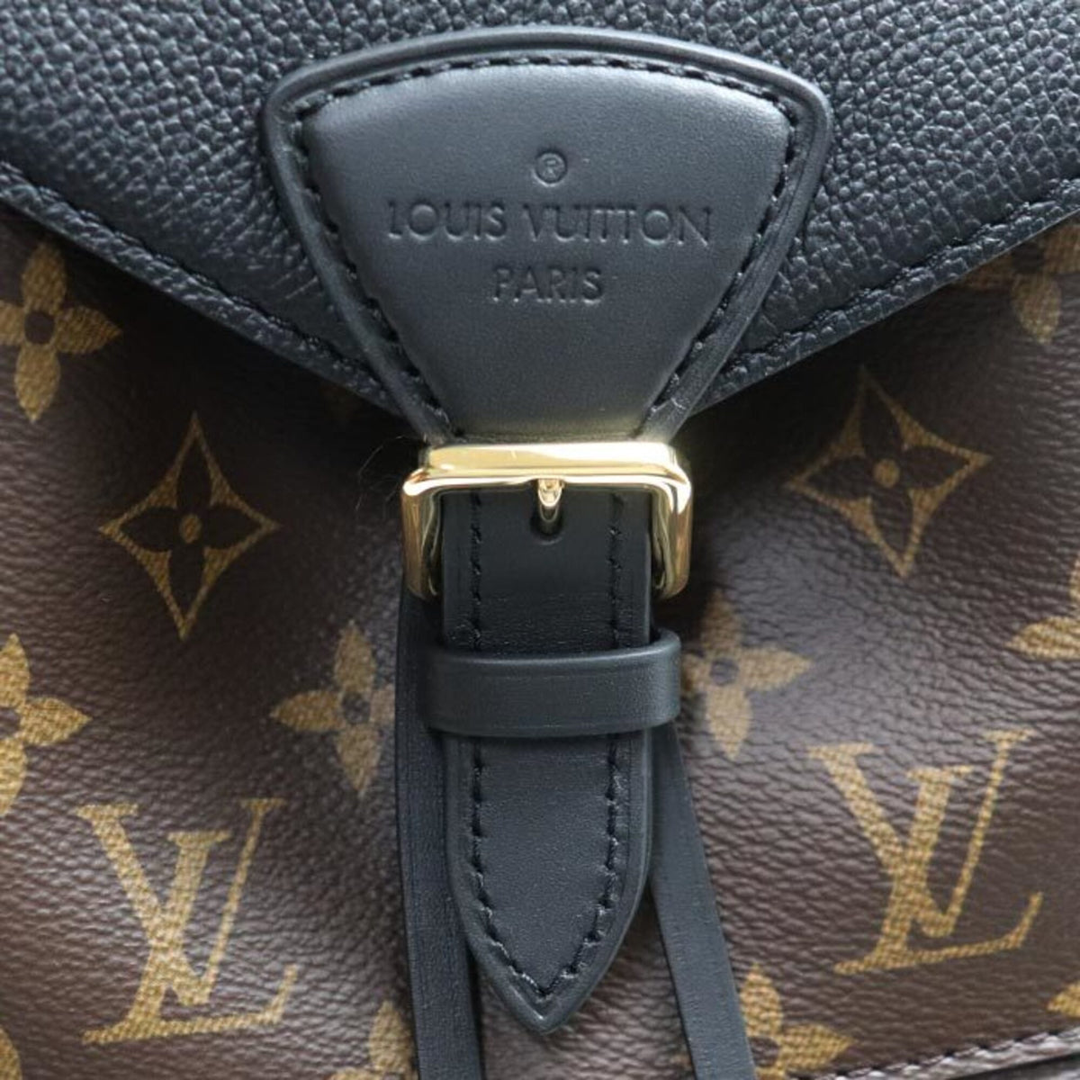 Louis Vuitton Monogram Noir Monogram Backpack (Pre-Owned)