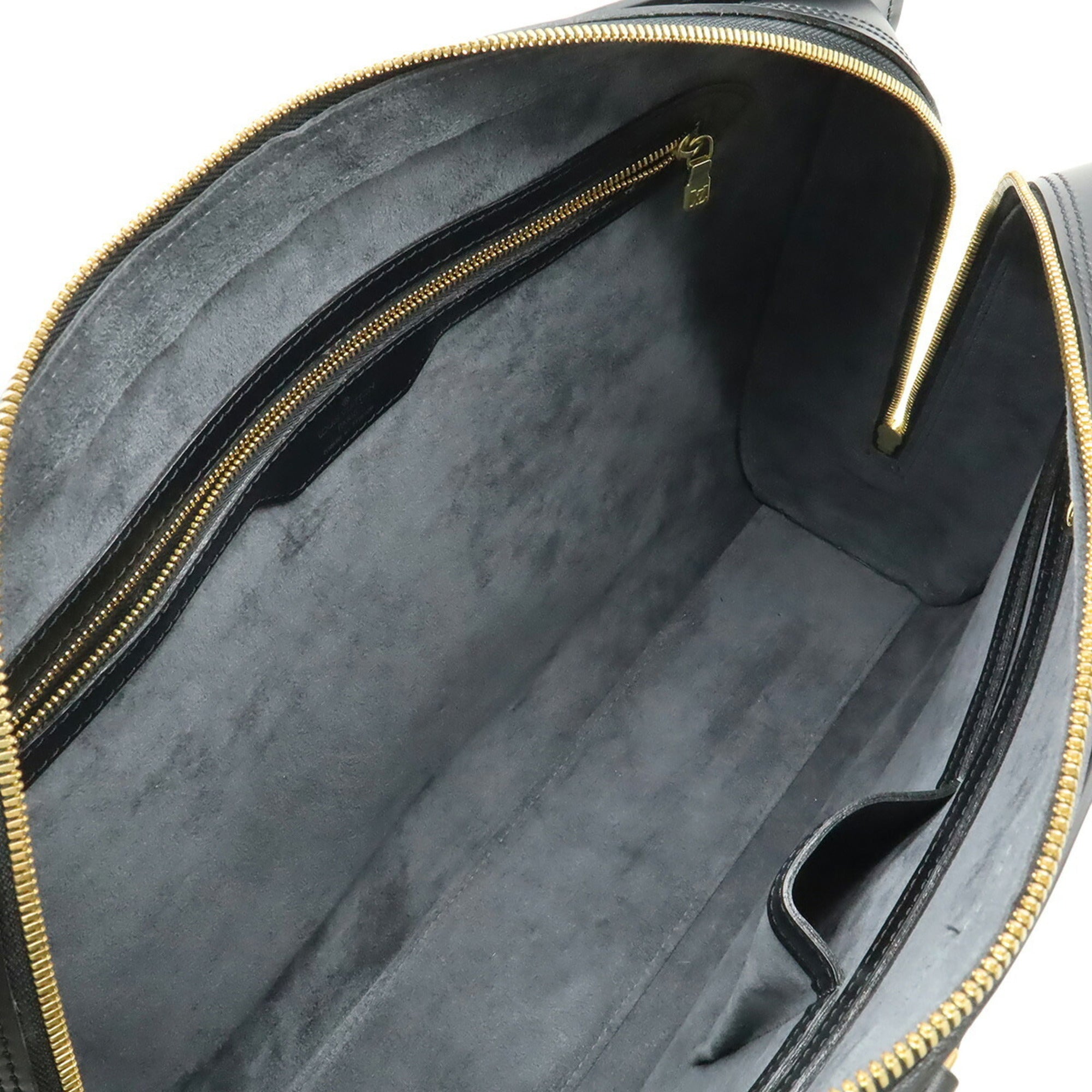 Louis Vuitton Black Noir Epi Leather Handbag (Pre-Owned)