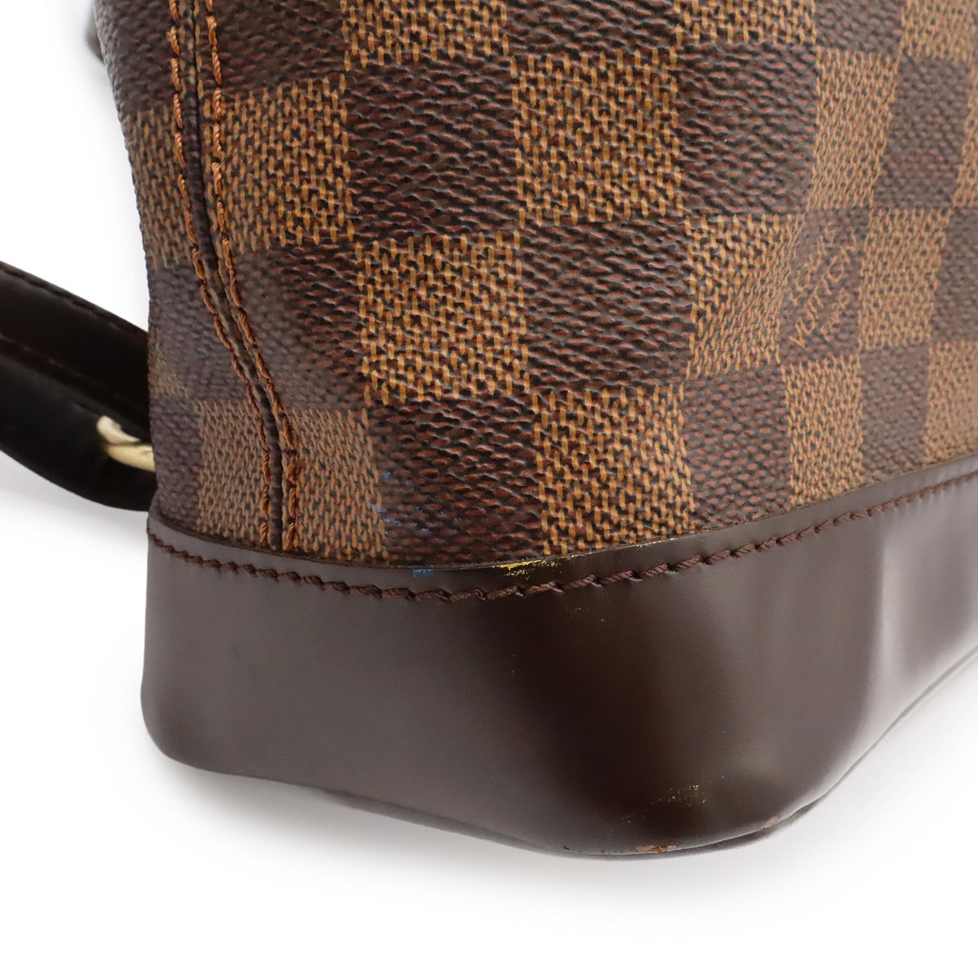 Louis Vuitton Brown Pvc Coated Canvas Damier Canvas Backpack Shoulder Bag (Pre-Owned)