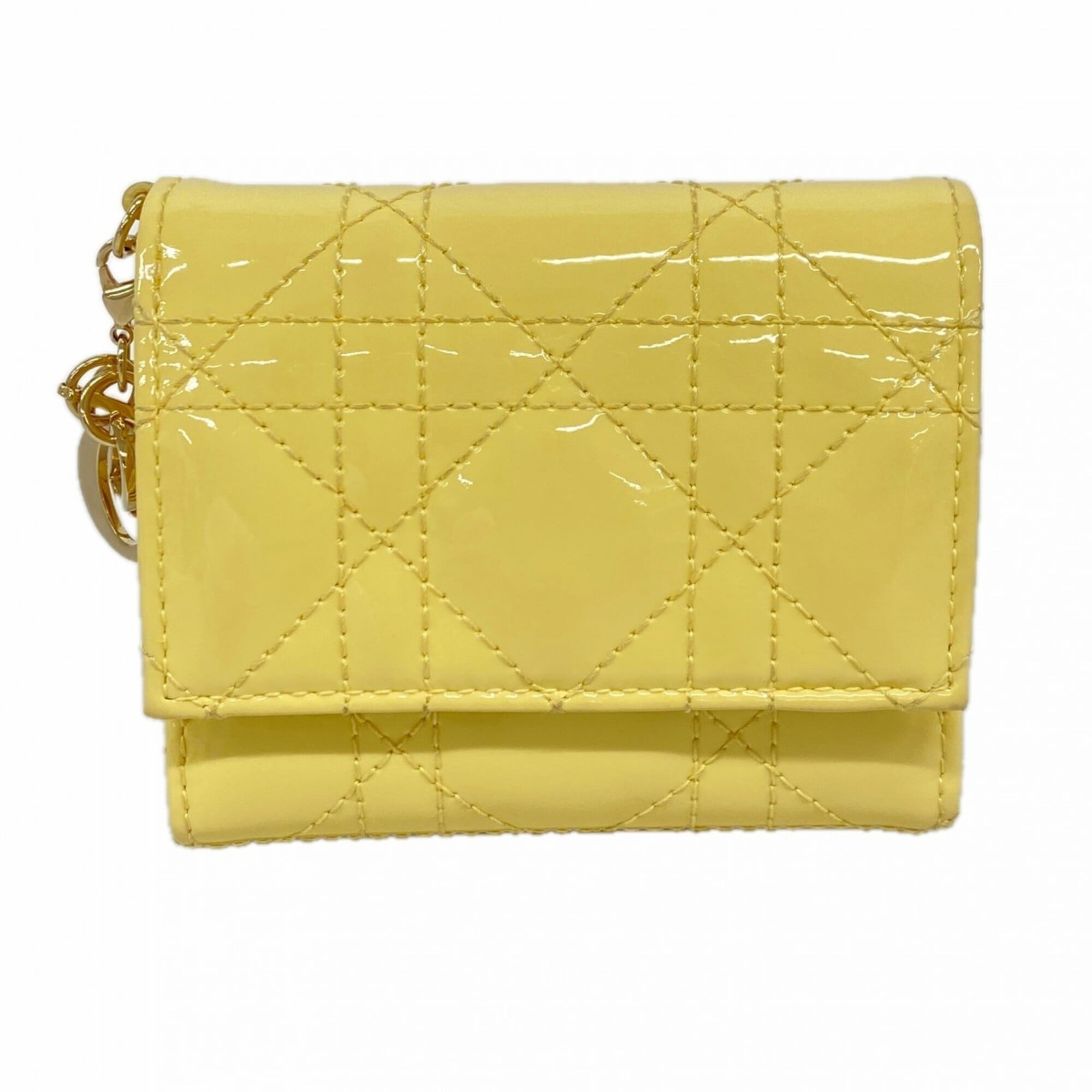Christian Dior Ivory Wallet (Tri-Fold) (Pre-Owned)