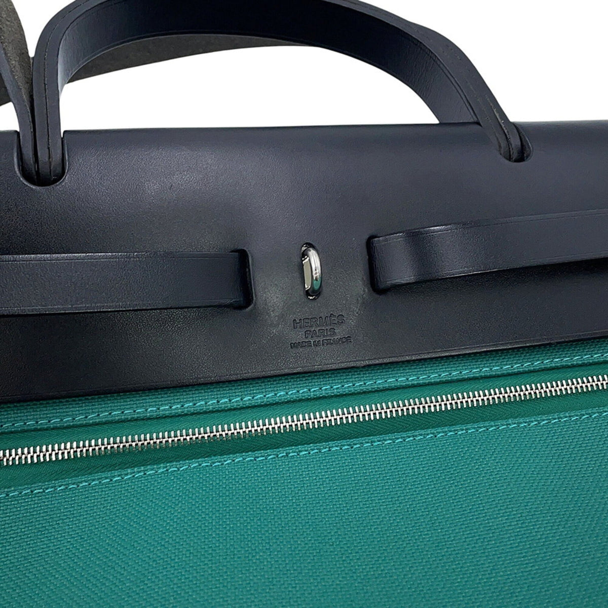 Hermes Black Green Handbag (Pre-Owned)