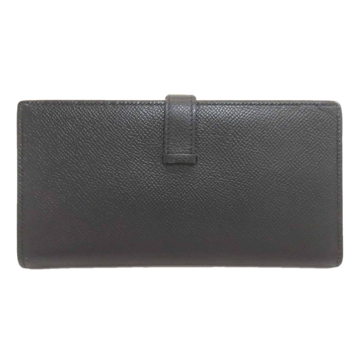 Hermes Black Epsom Leather Coin Purse/Coin Case (Pre-Owned)