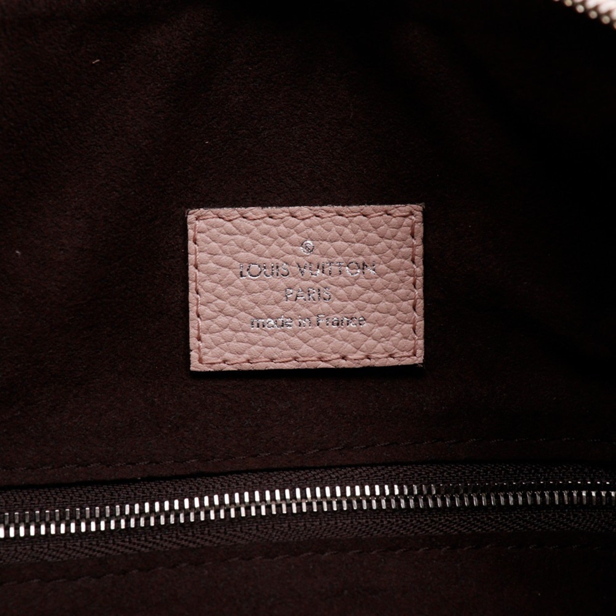 Louis Vuitton Magnolia Pink Mahina Leather Monogram Shoulder Bag (Pre-Owned)