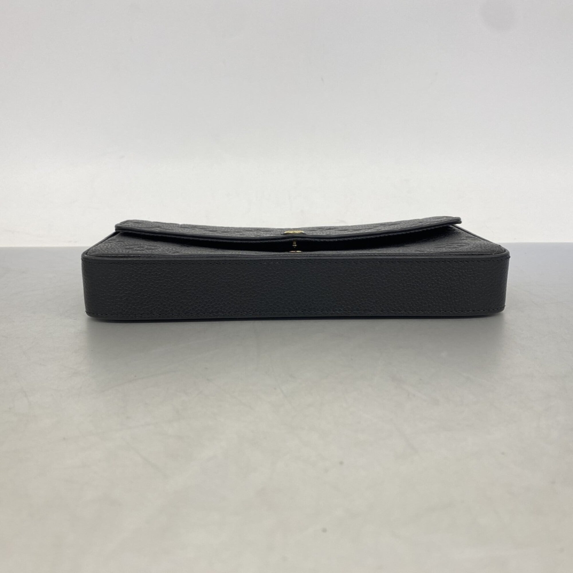 Louis Vuitton Noir Chain/Shoulder Wallet (Pre-Owned)