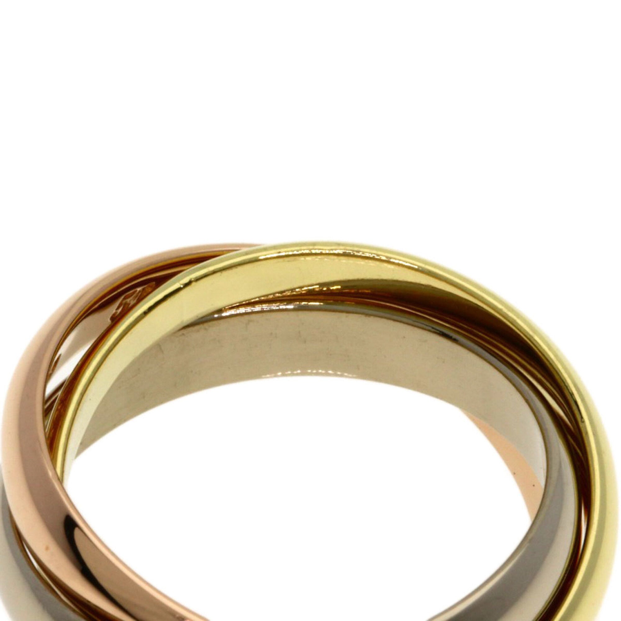 Cartier Trinity Yellow Gold (18K) Pink Gold (18K) White Gold (18K) Band Ring (Pre-Owned)