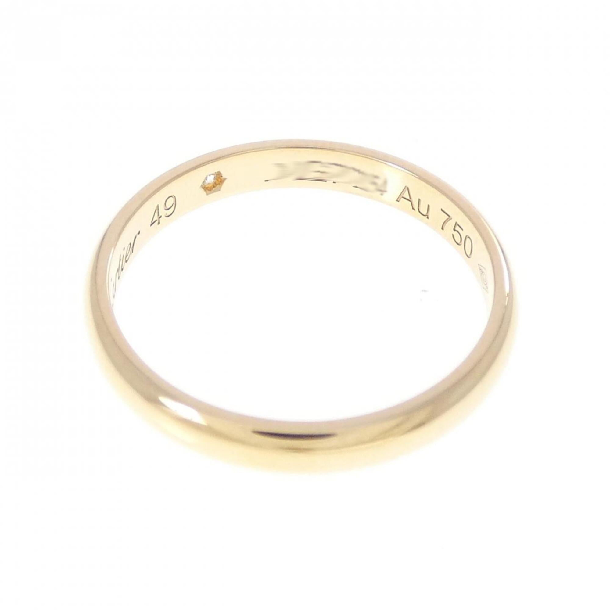 Cartier Yellow Gold Yellow Gold (18K) Wedding Ring (Pre-Owned)