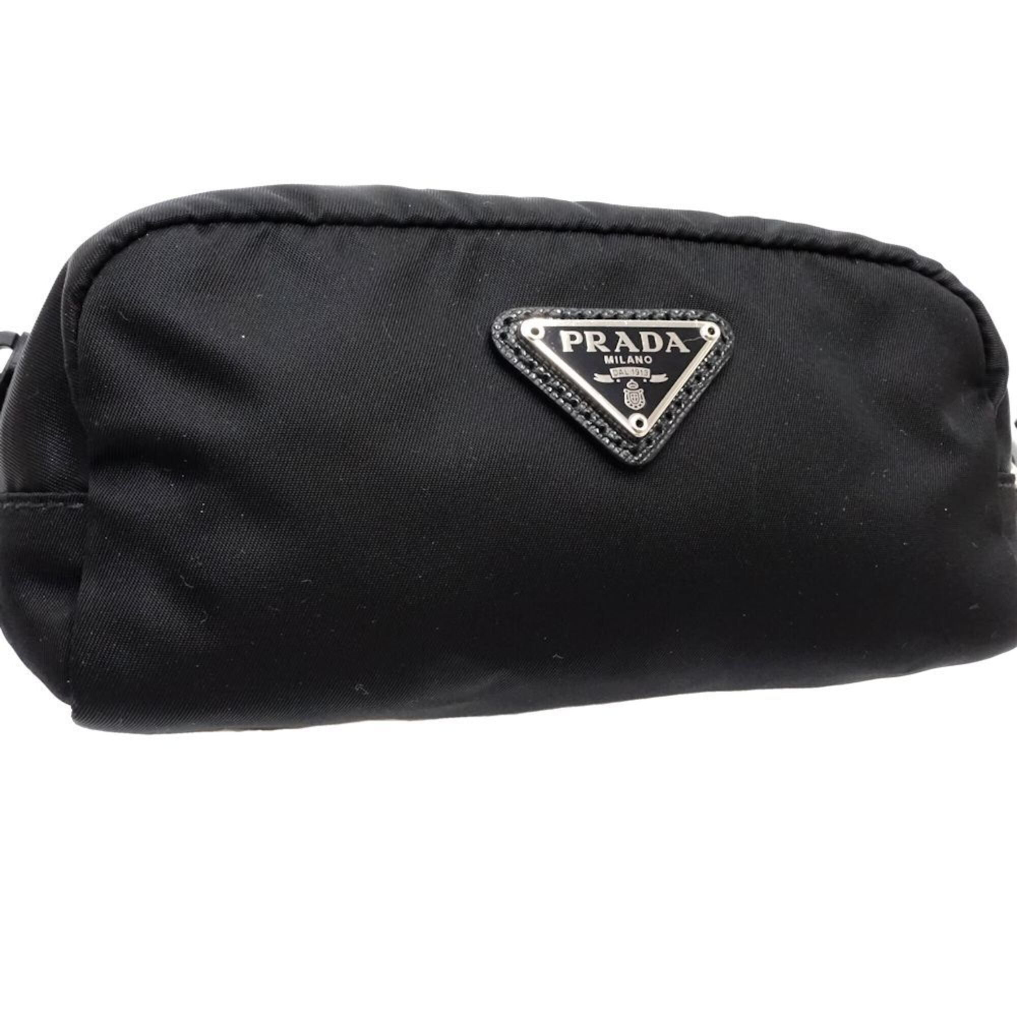 Prada Black Nylon Pouch (Pre-Owned)