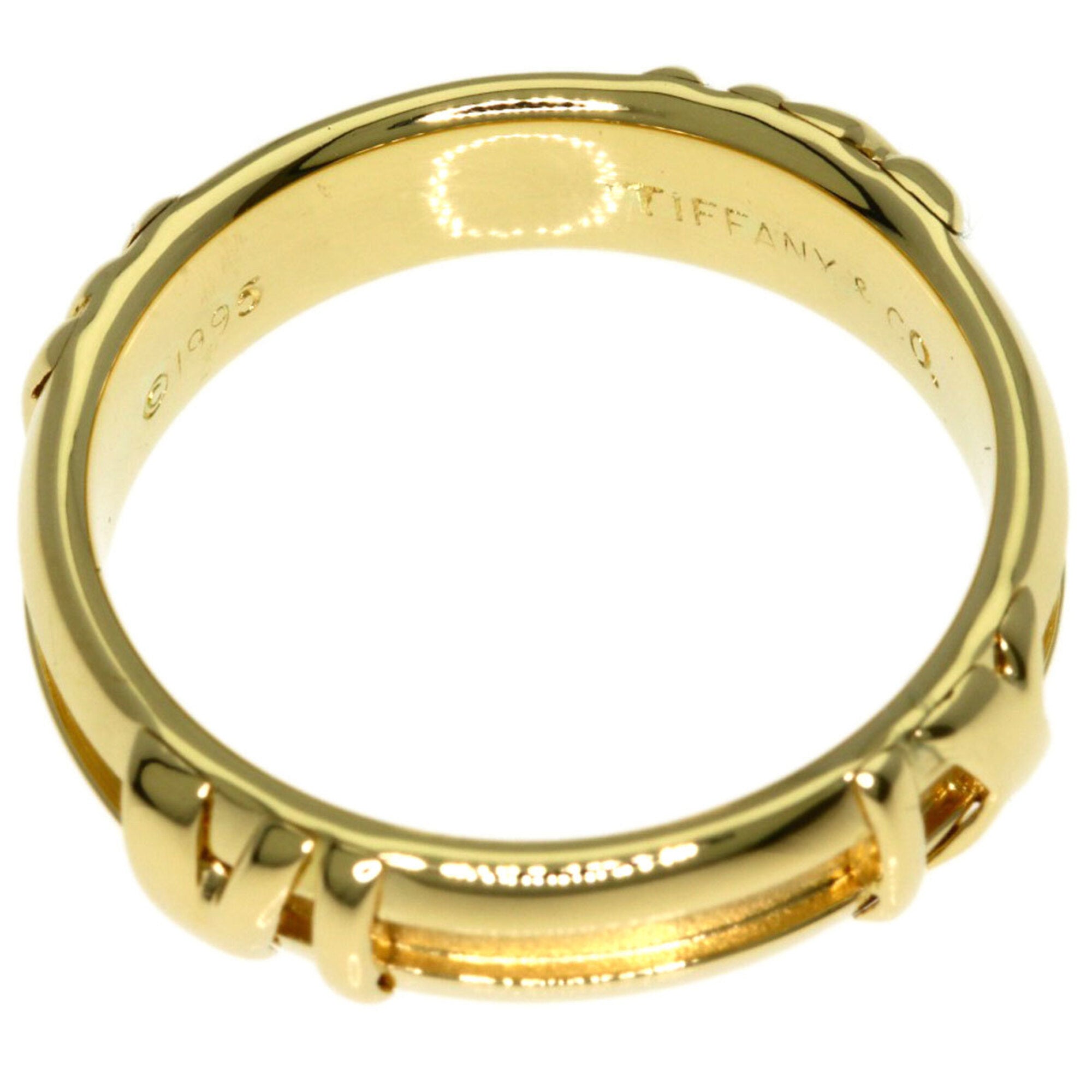 Tiffany Yellow Gold (18K) Band Ring (Pre-Owned)