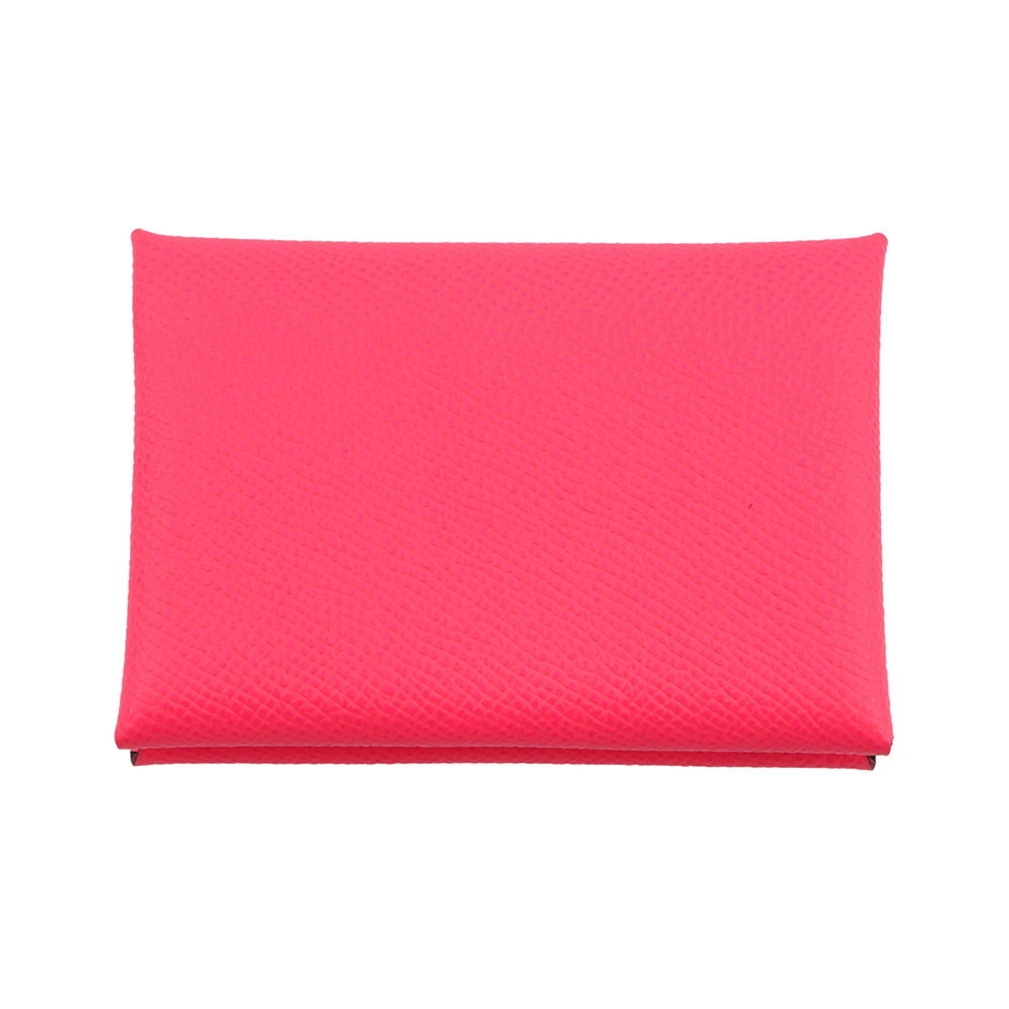 Hermes Pink Epsom Leather Coin Purse/Coin Case (Pre-Owned)