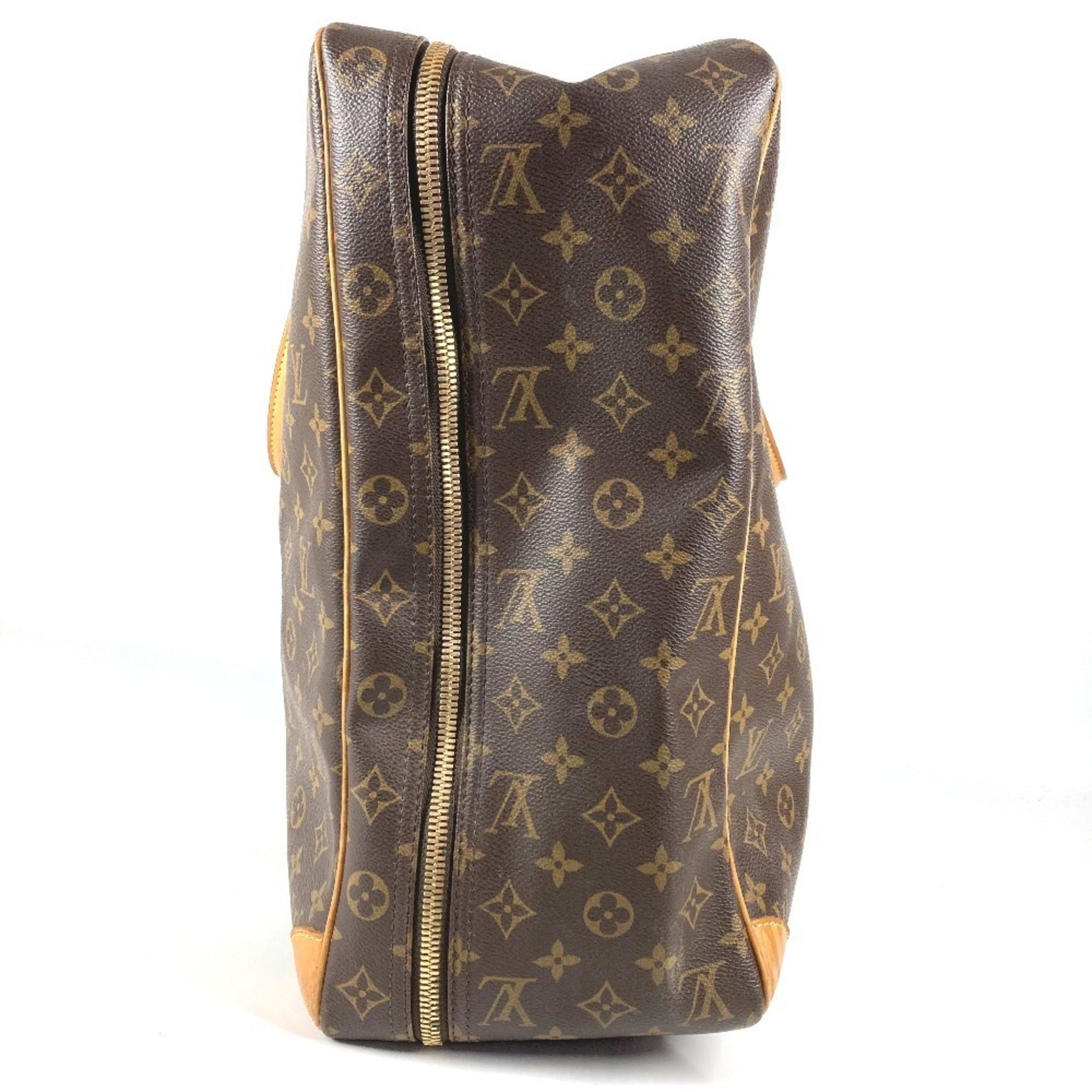 Louis Vuitton Brown Monogram Boston Bag Handbag (Pre-Owned)