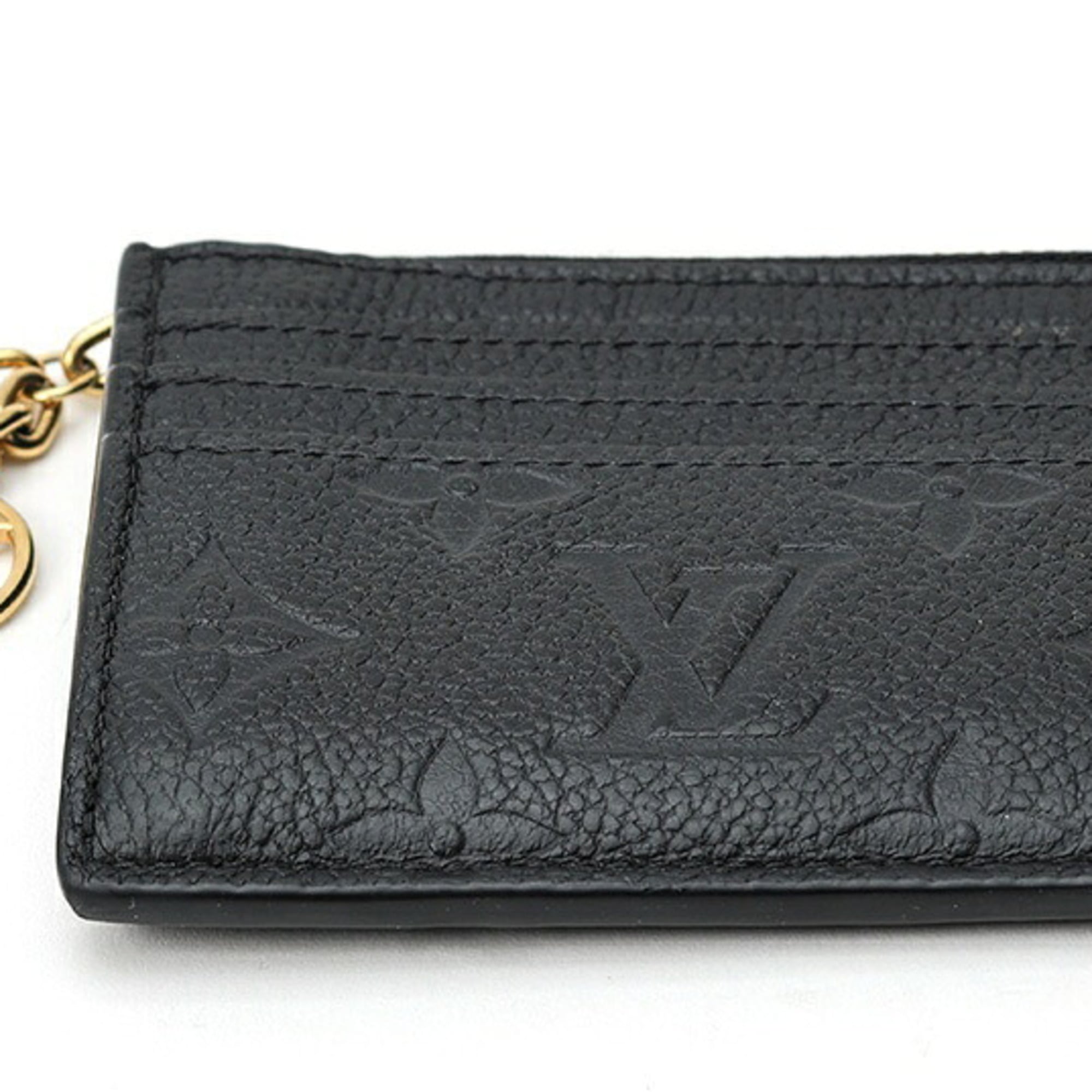 Louis Vuitton Black Monogram Empreinte Leather Coin Purse/Coin Case (Pre-Owned)