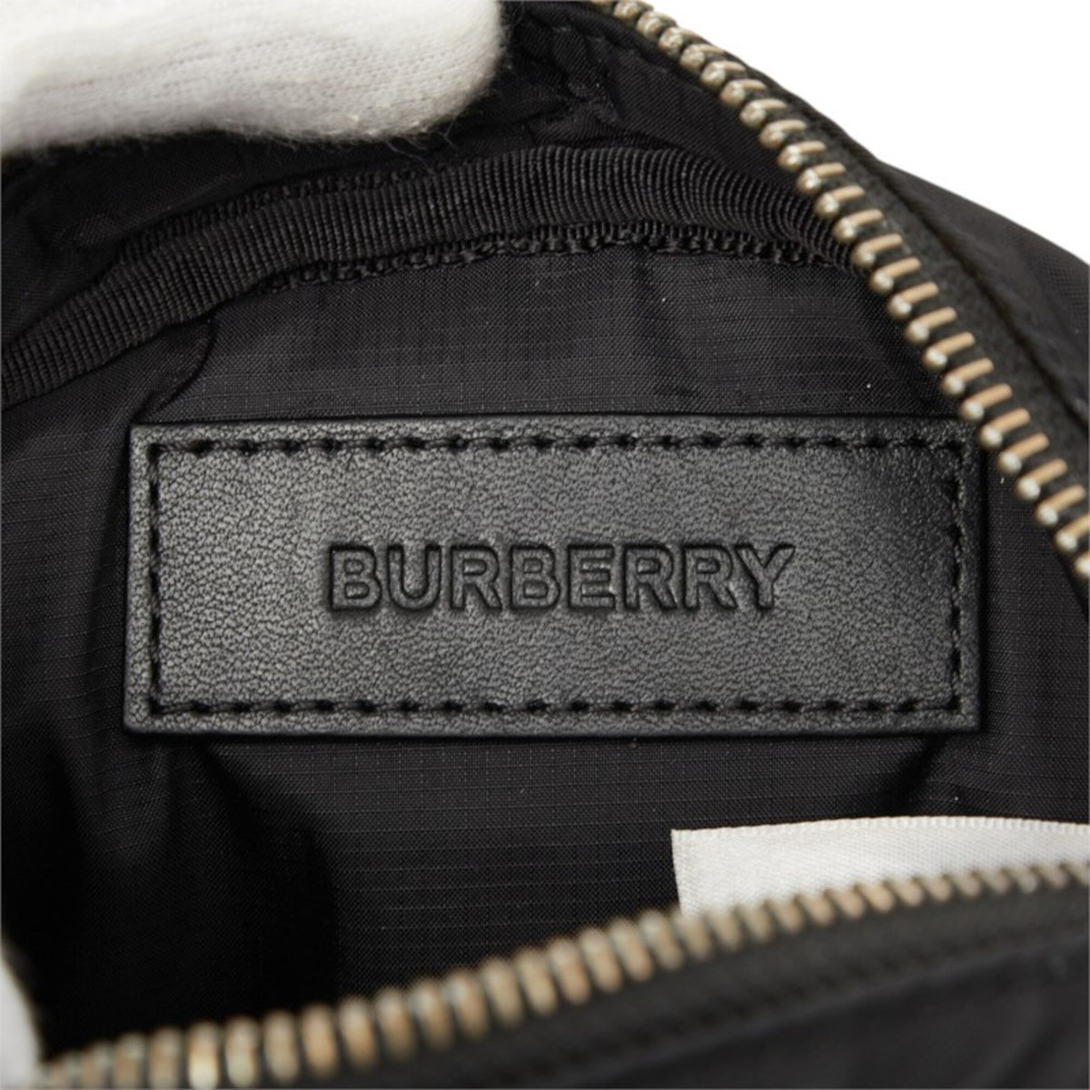 Burberry Black Nylon Sling Bag (Pre-Owned)