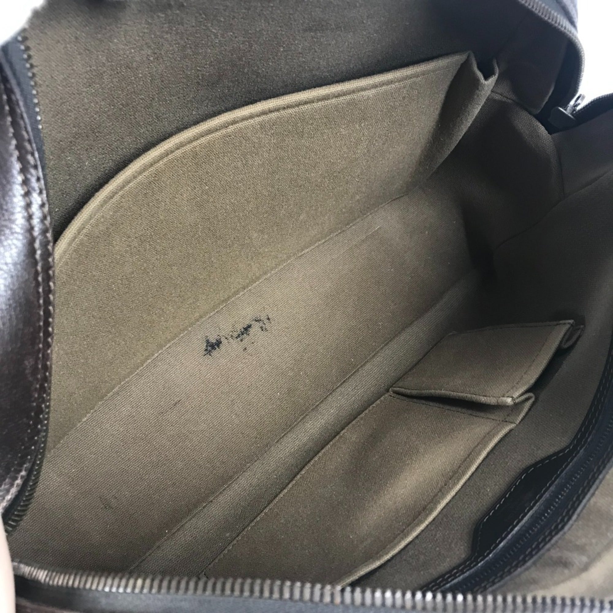 Louis Vuitton Brown Coffee Utah Leather Leather Briefcase Handbag Tote Bag (Pre-Owned)