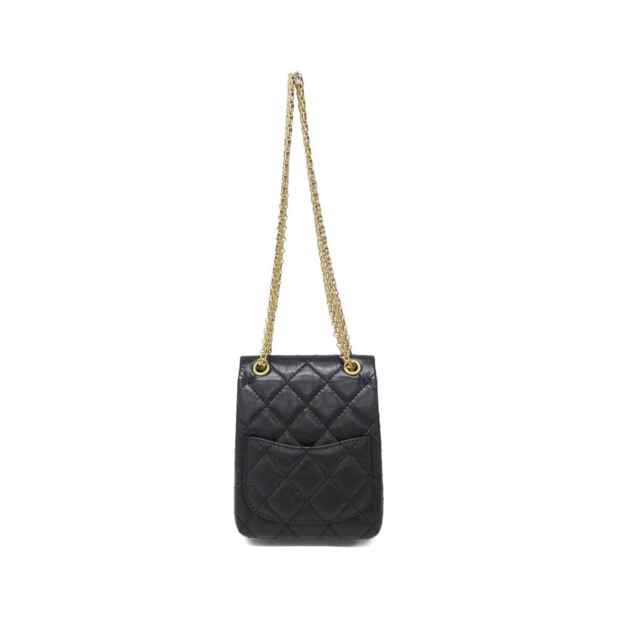 Chanel Black Leather Shoulder Bag (Pre-Owned)