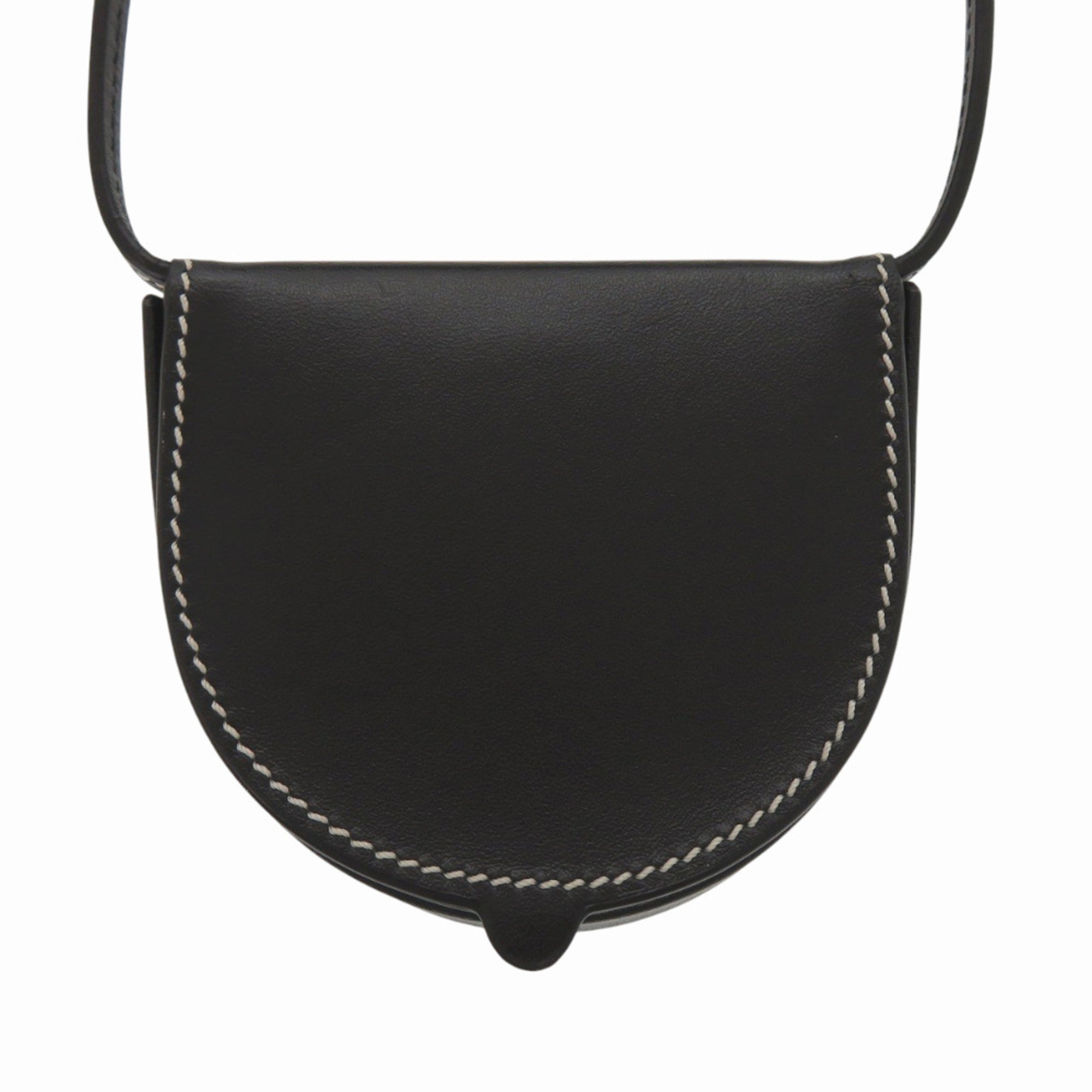 Loewe Black Leather Coin Purse/Coin Case (Pre-Owned)