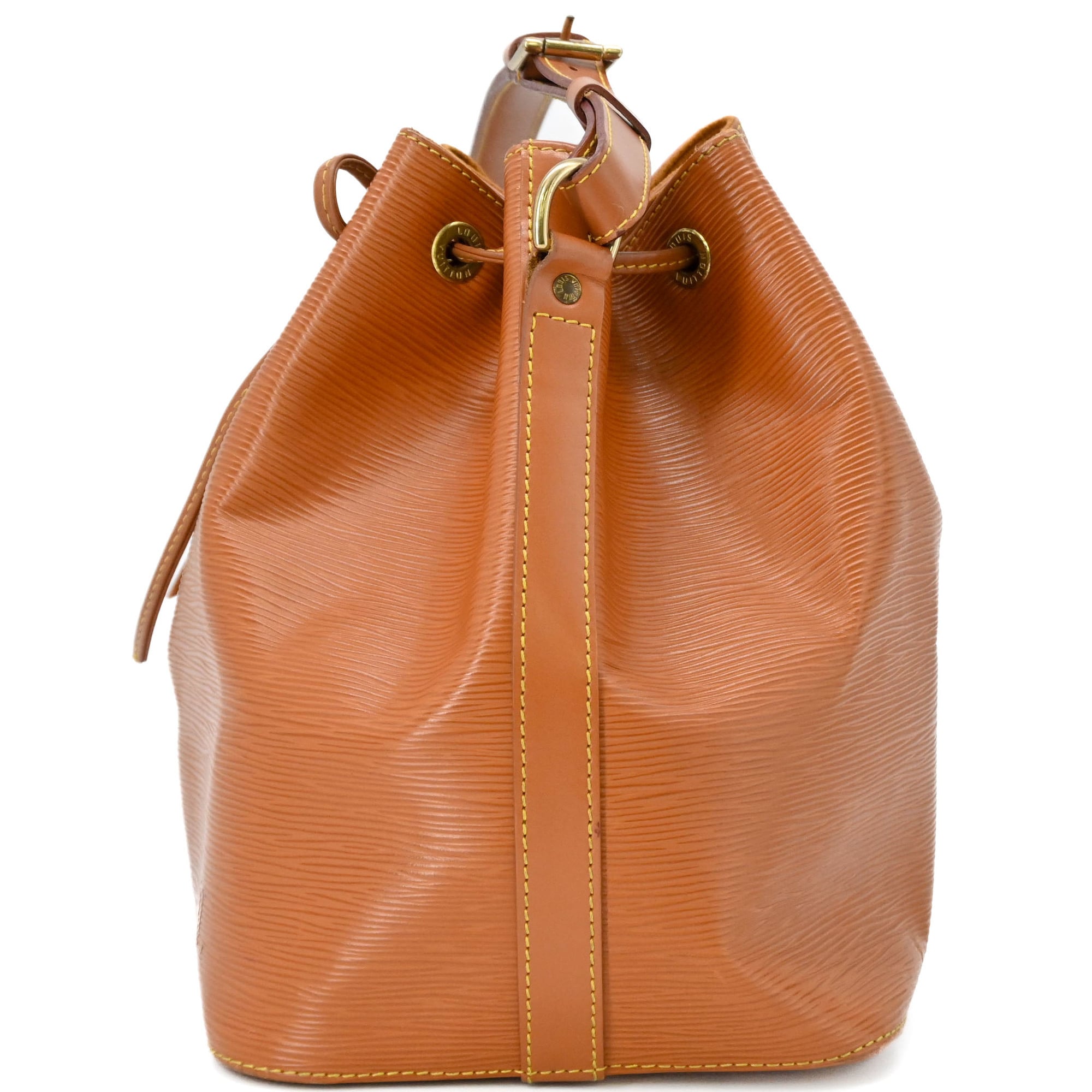 Louis Vuitton Brown Epi Leather Shoulder Bag (Pre-Owned)