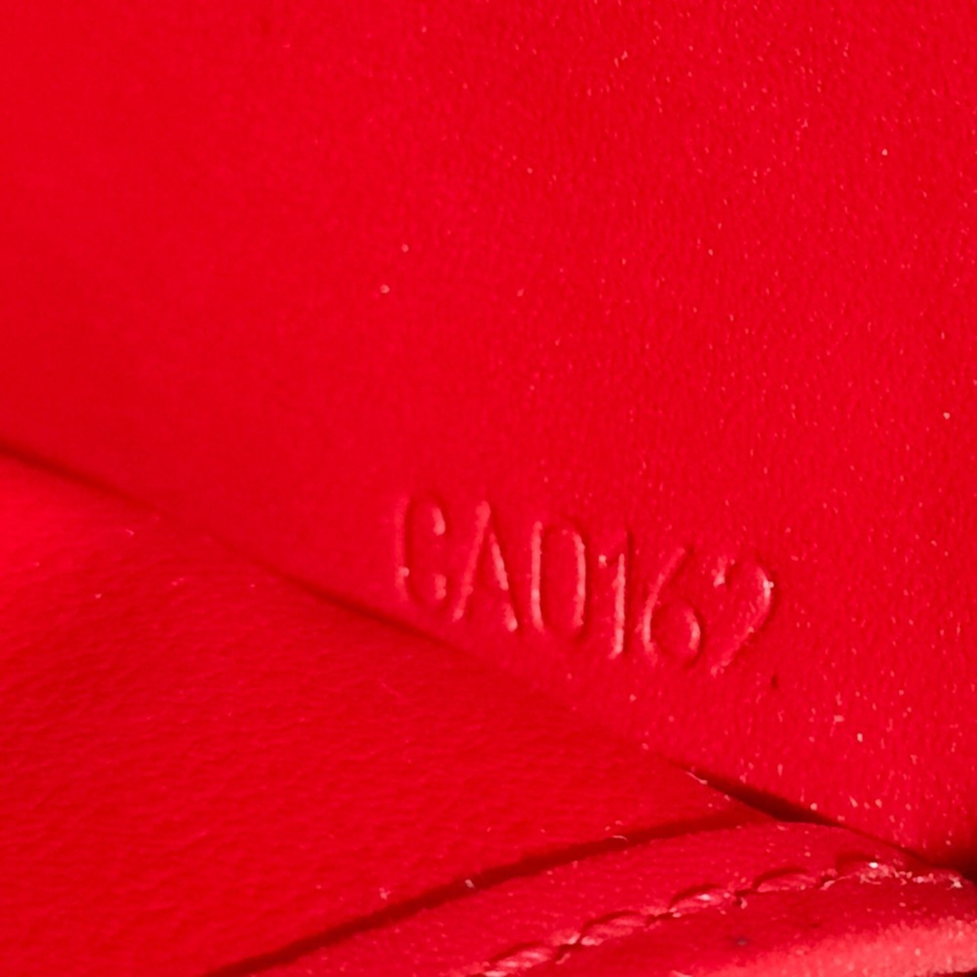Louis Vuitton Orange Sunset Red Color Monogram Vernis Long Wallet (Bi-Fold) (Pre-Owned)