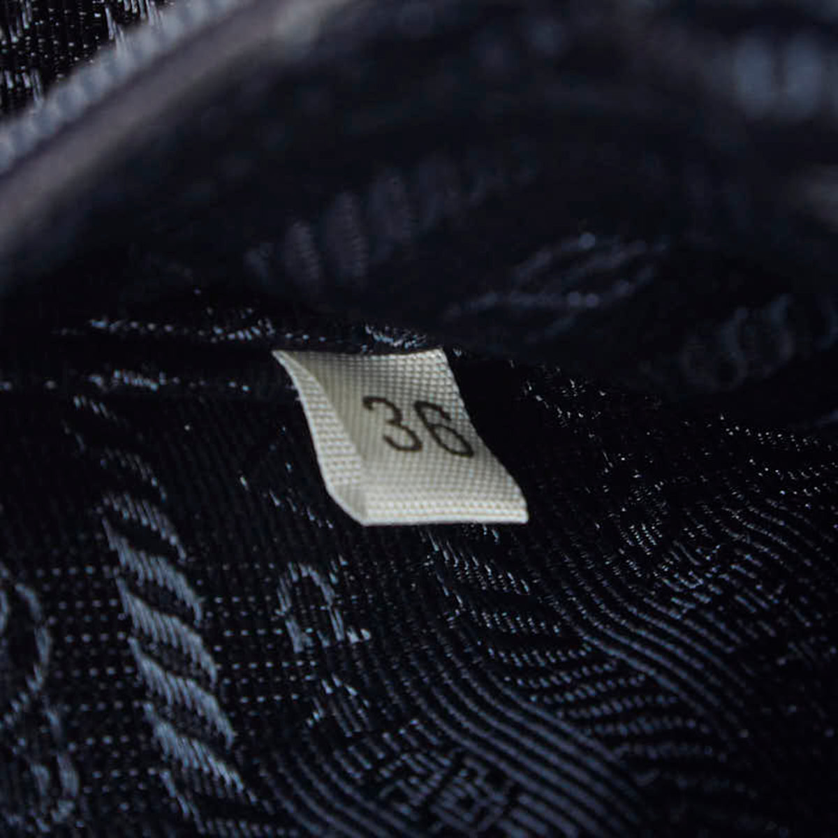 Prada Navy Nylon Handbag (Pre-Owned)