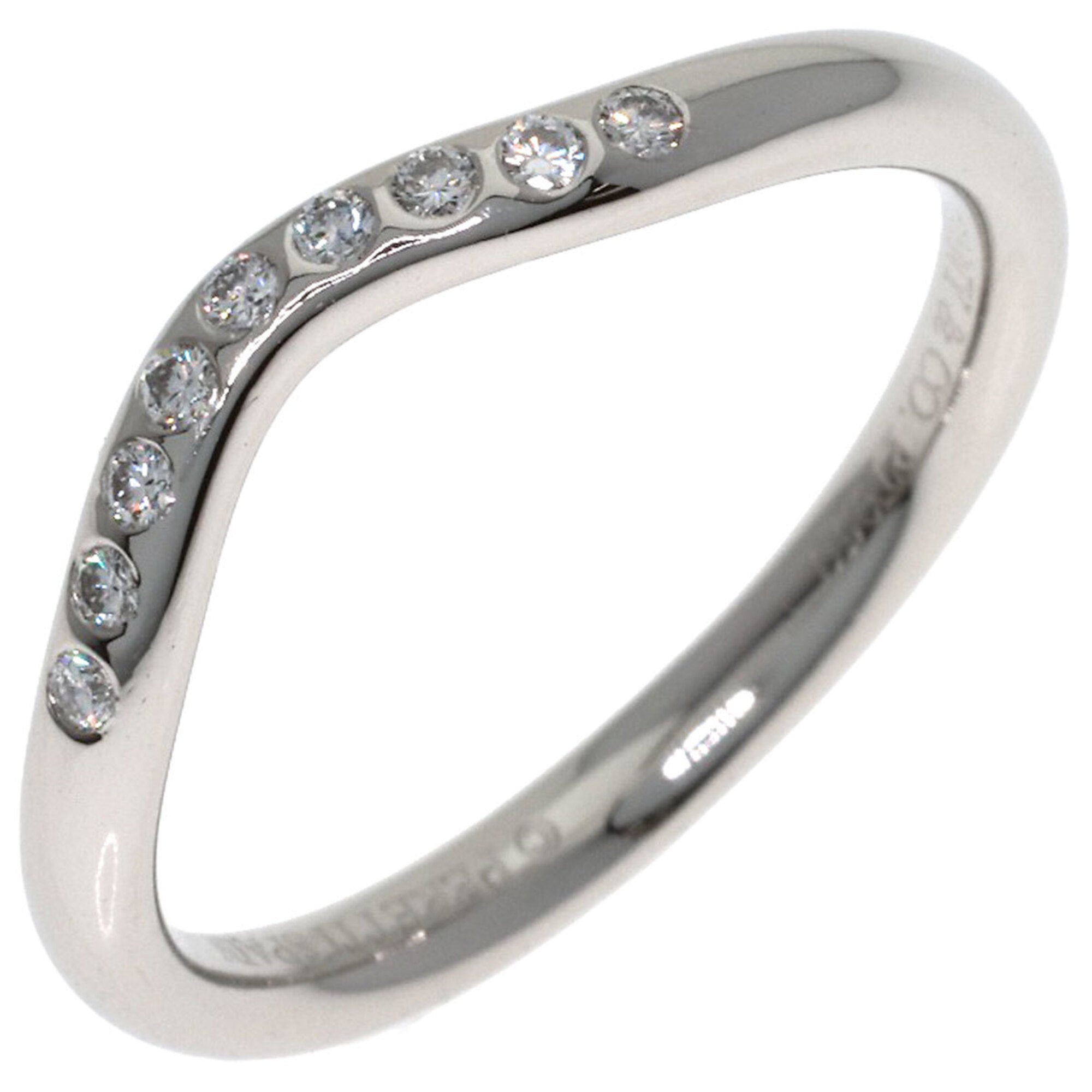 Tiffany Platinum 950 Band Ring (Pre-Owned)