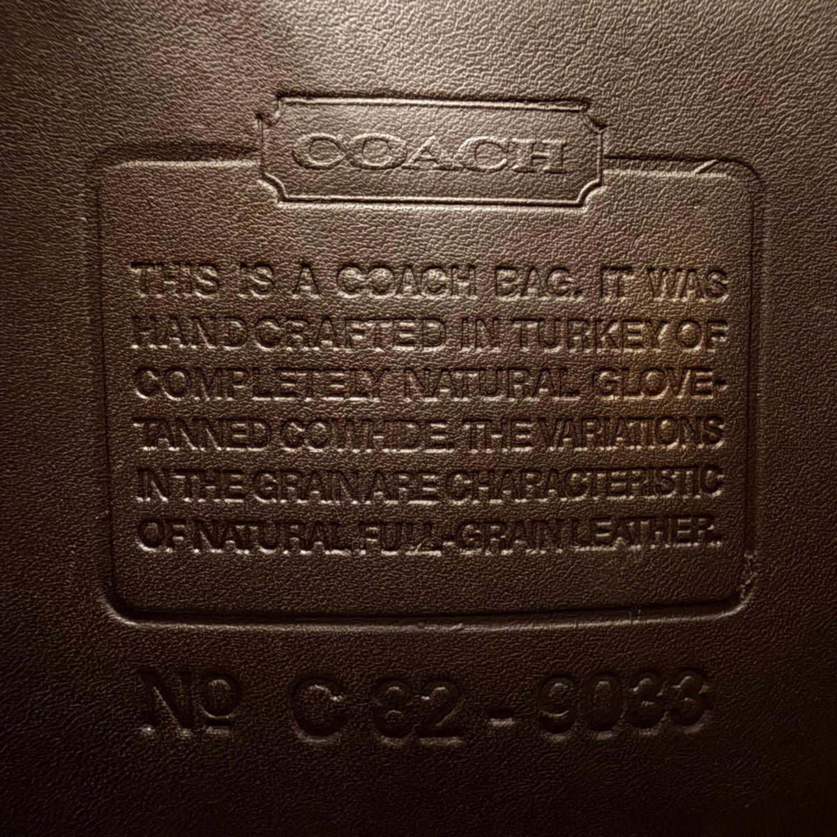 Coach Brown Leather Shoulder Bag (Pre-Owned)