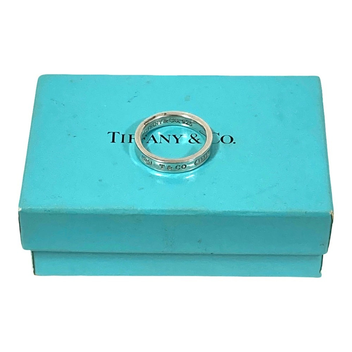 Tiffany Silver 925 Band Ring (Pre-Owned)