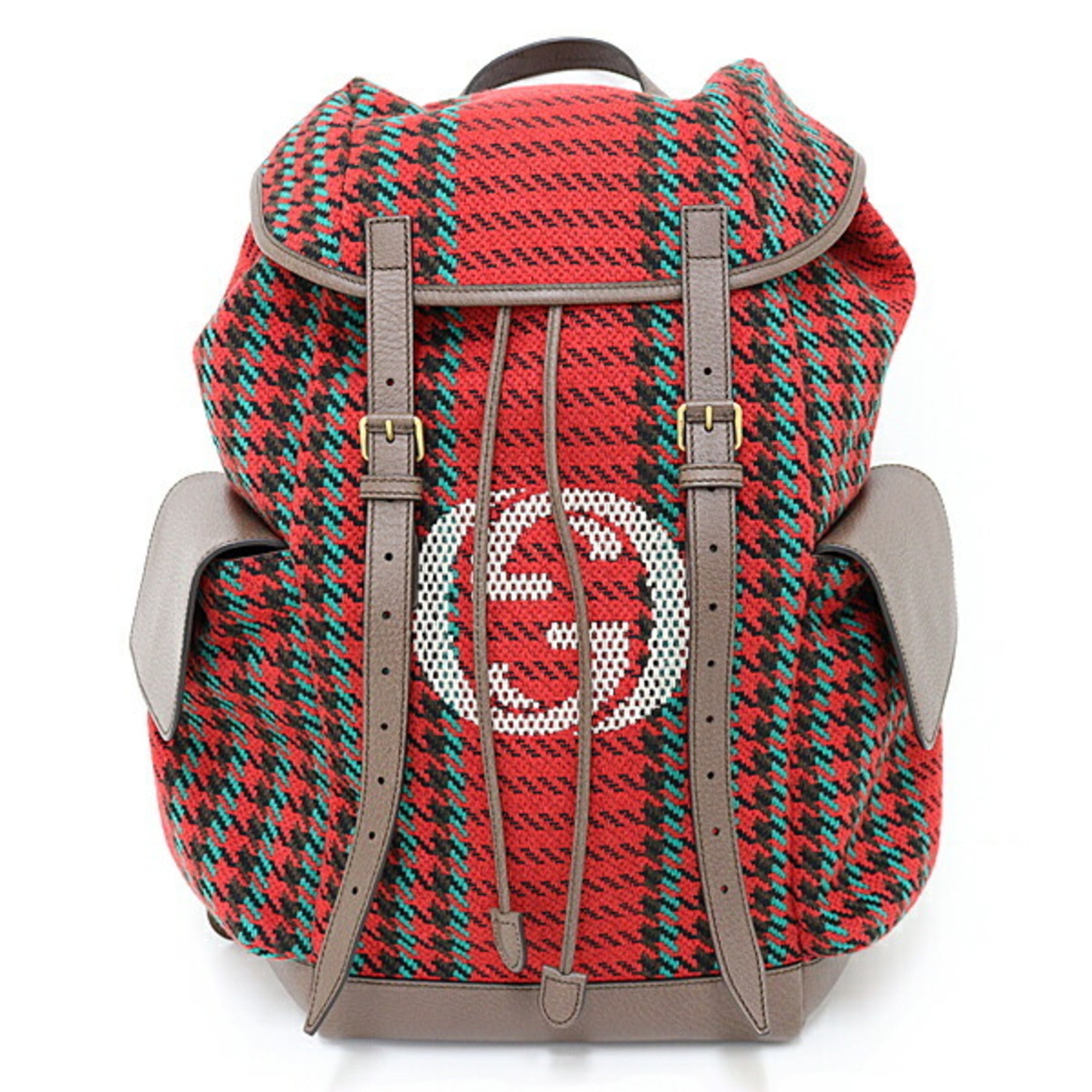 Gucci Red Color Backpack (Pre-Owned)