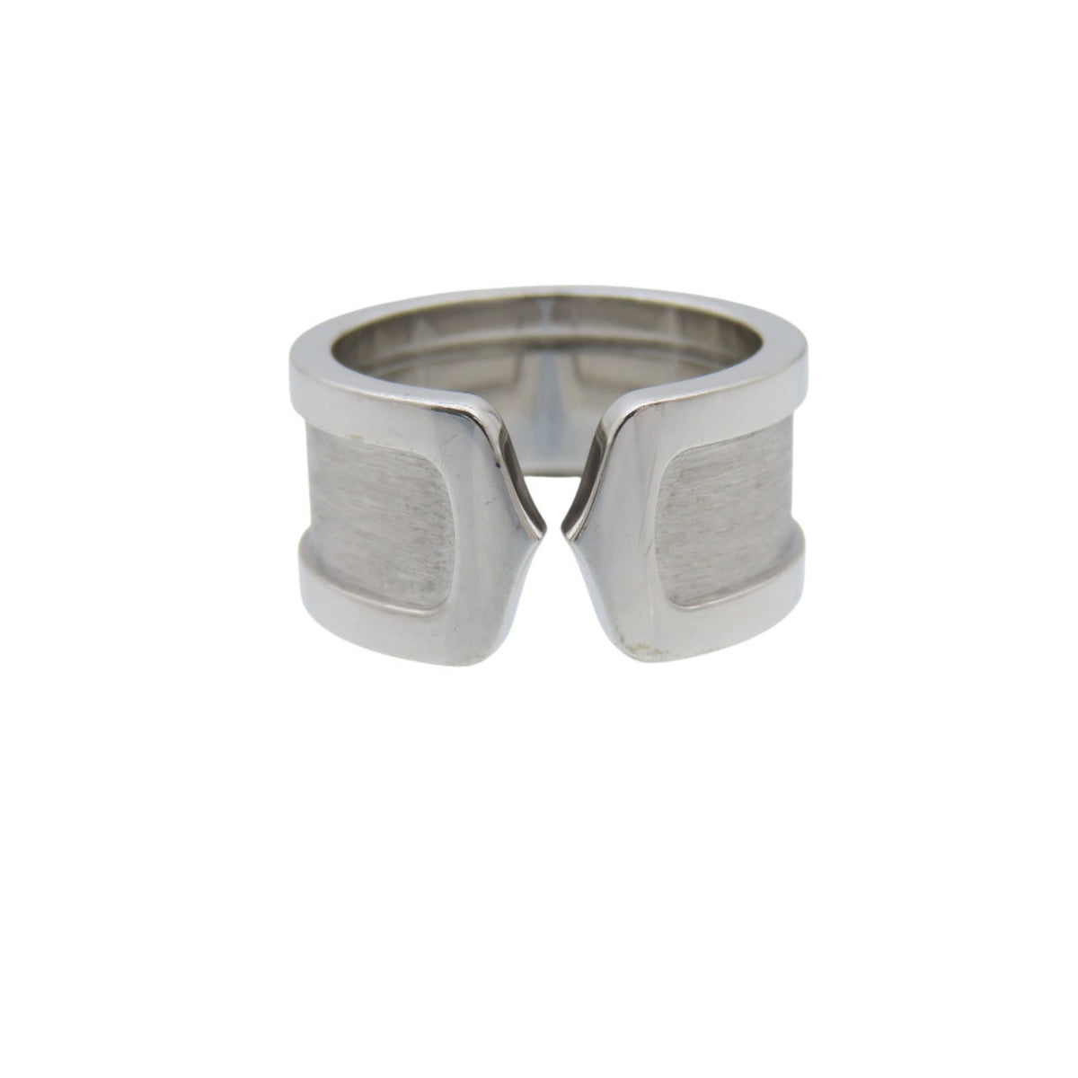 Cartier White Gold White Gold (18K) Band Ring (Pre-Owned)