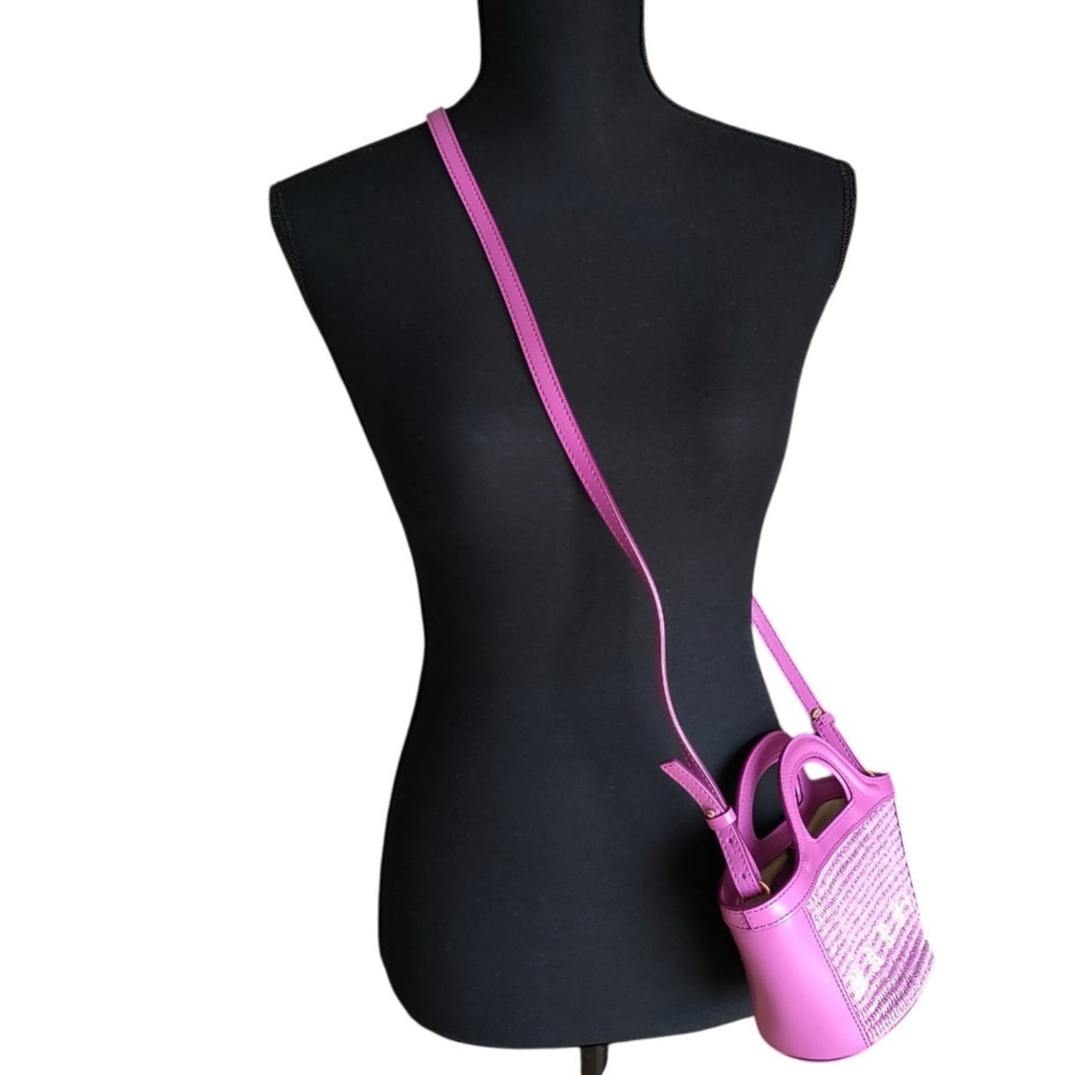 Marni Purple Handbag Shoulder Bag (Pre-Owned)
