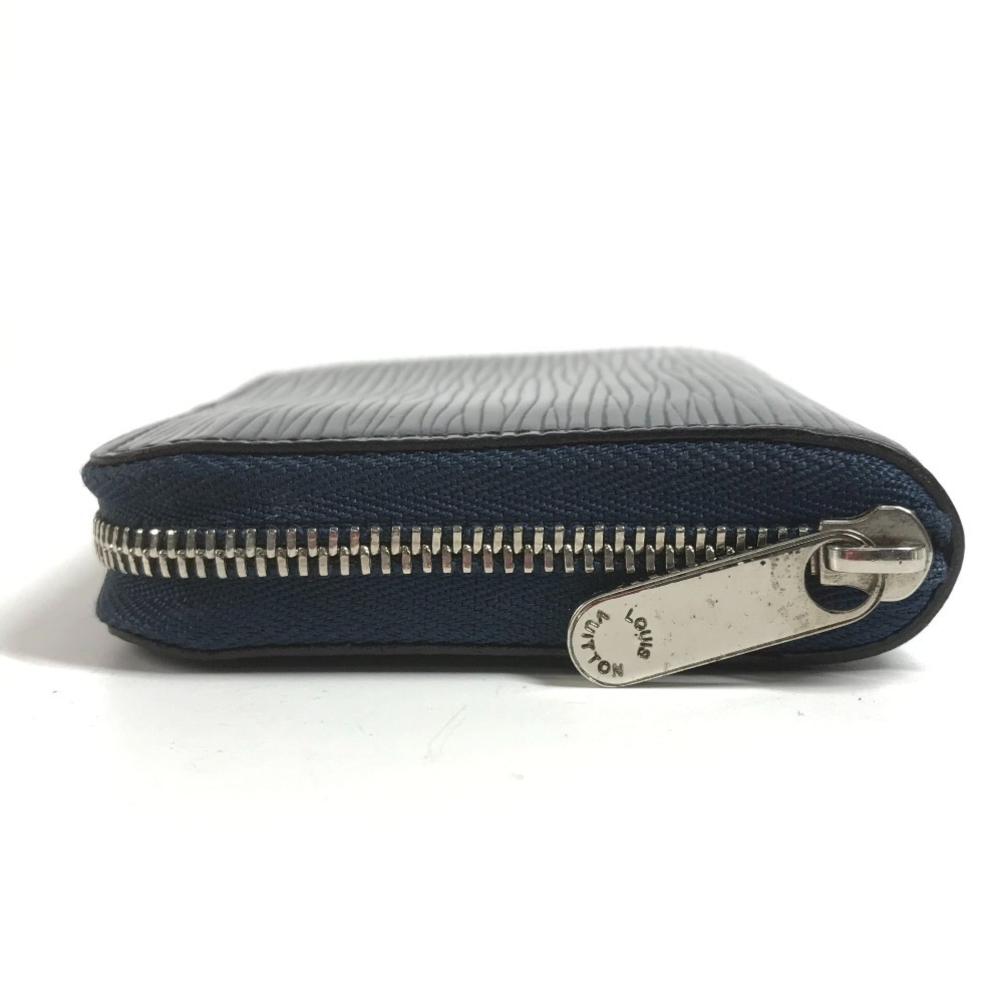 Louis Vuitton Epi Blue Epi Leather Coin Purse/Coin Case (Pre-Owned)