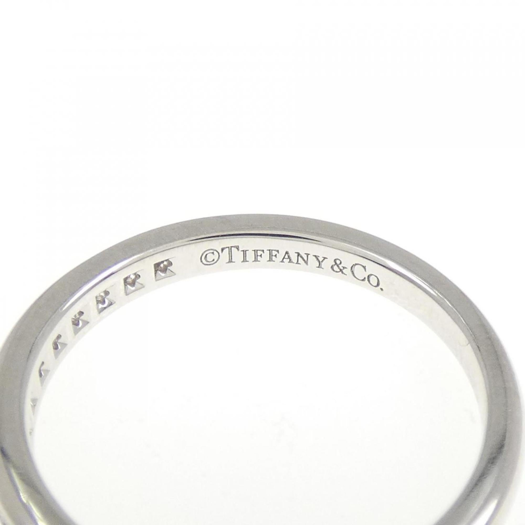 Tiffany Platinum Platinum 950 Band Ring (Pre-Owned)