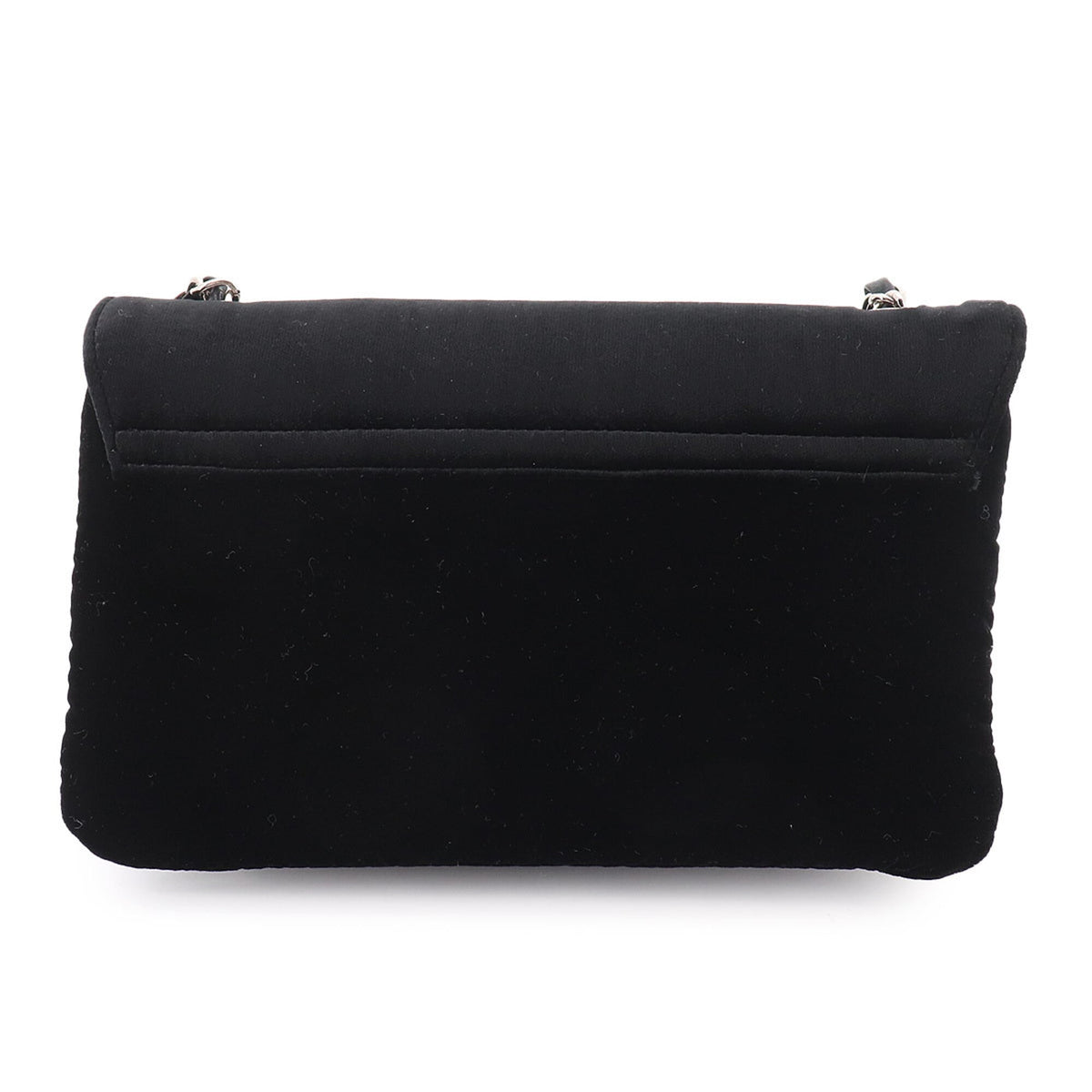 Chanel Black Leather Handbag Shoulder Bag (Pre-Owned)