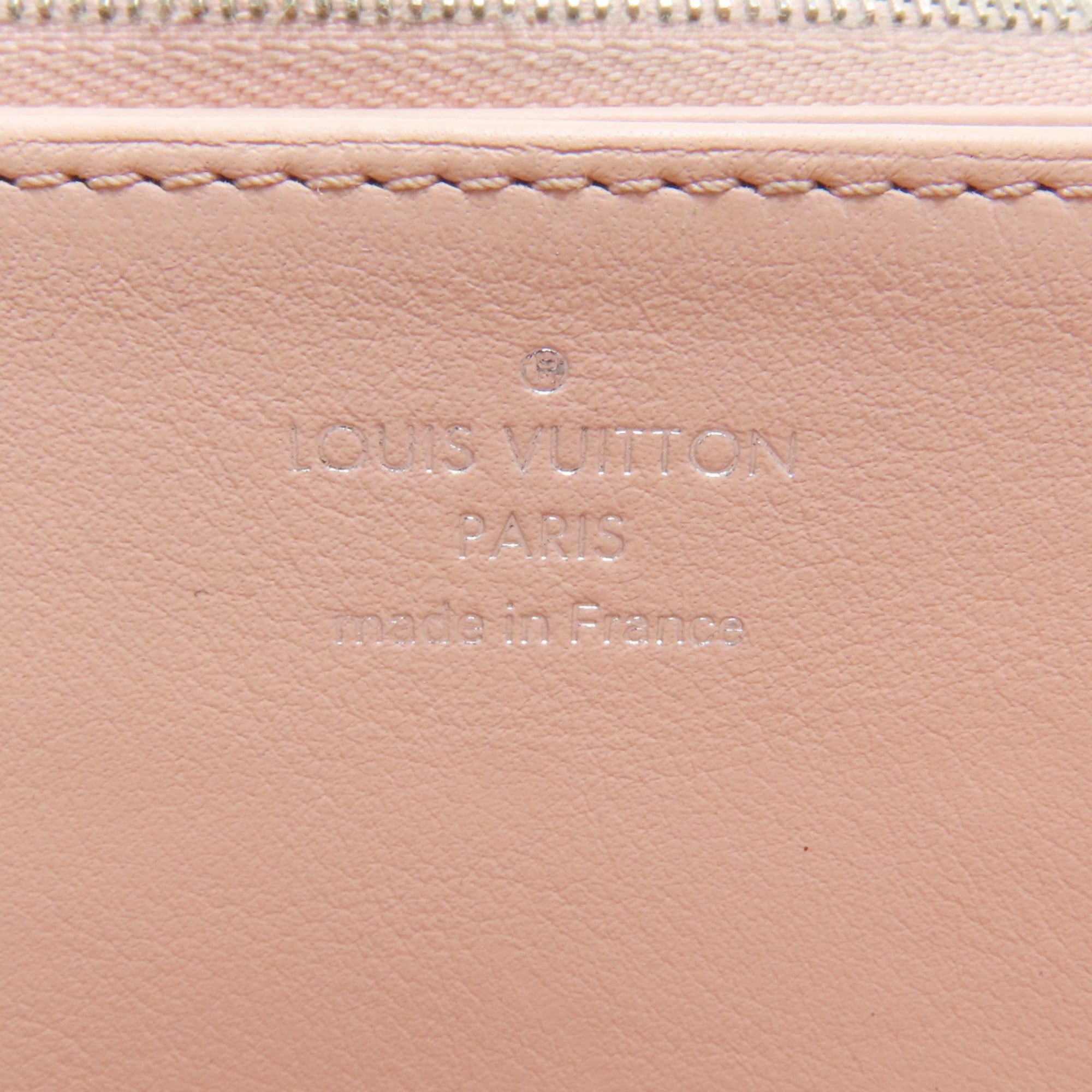 Louis Vuitton Magnolia Mahina Leather Leather Long Wallet (Bi-Fold) (Pre-Owned)