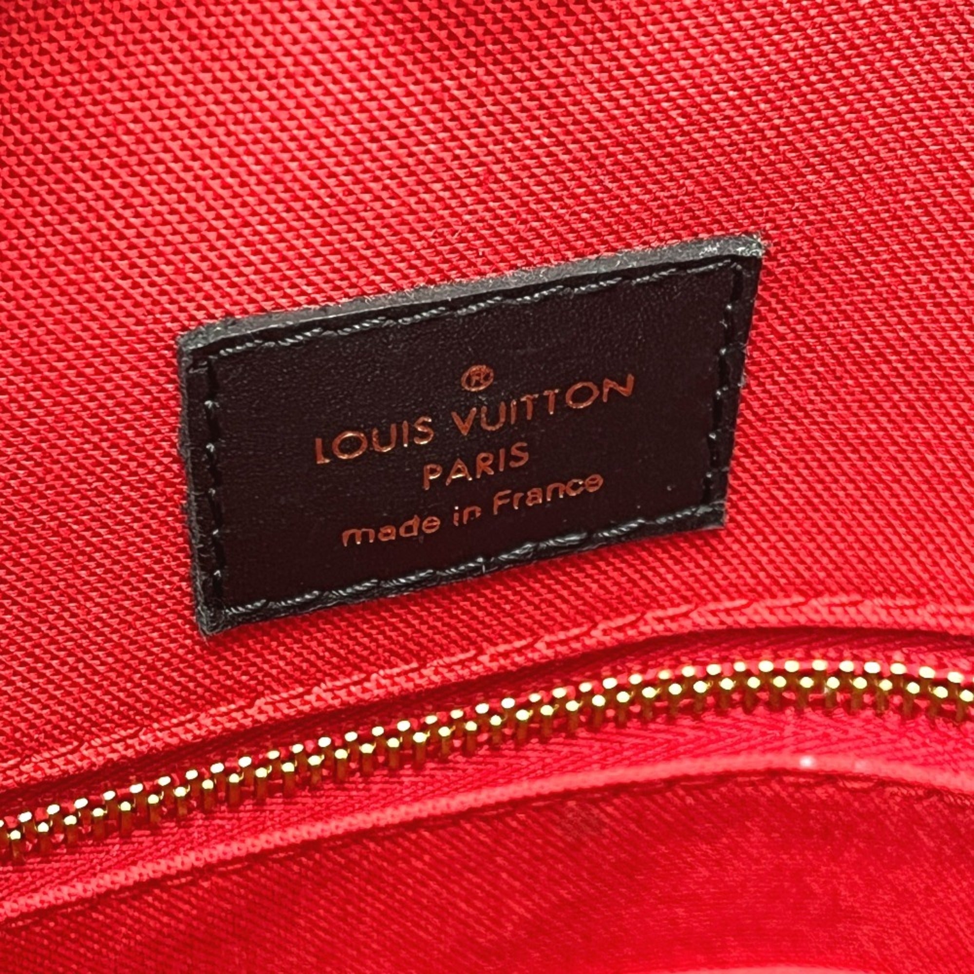 Louis Vuitton Brown Monogram Reverse Tote Bag (Pre-Owned)