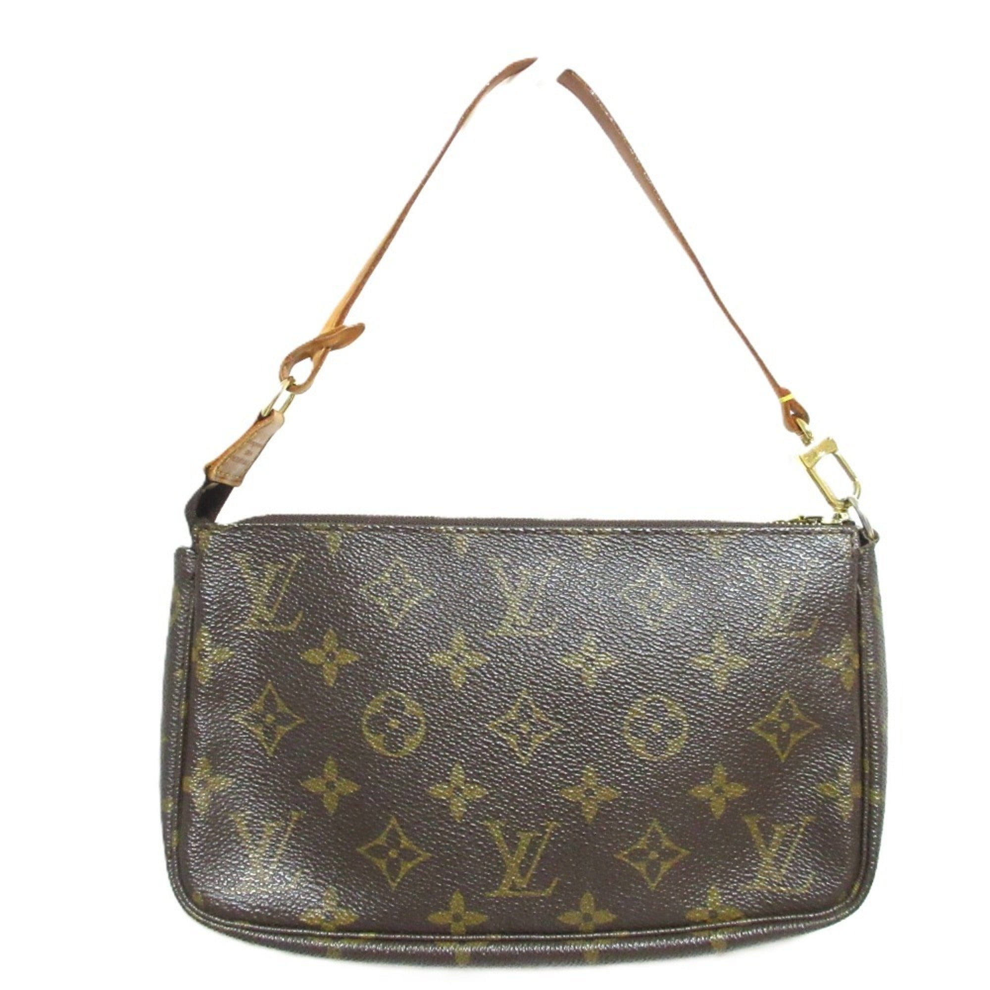 Louis Vuitton Brown Monogram Pouch (Pre-Owned)