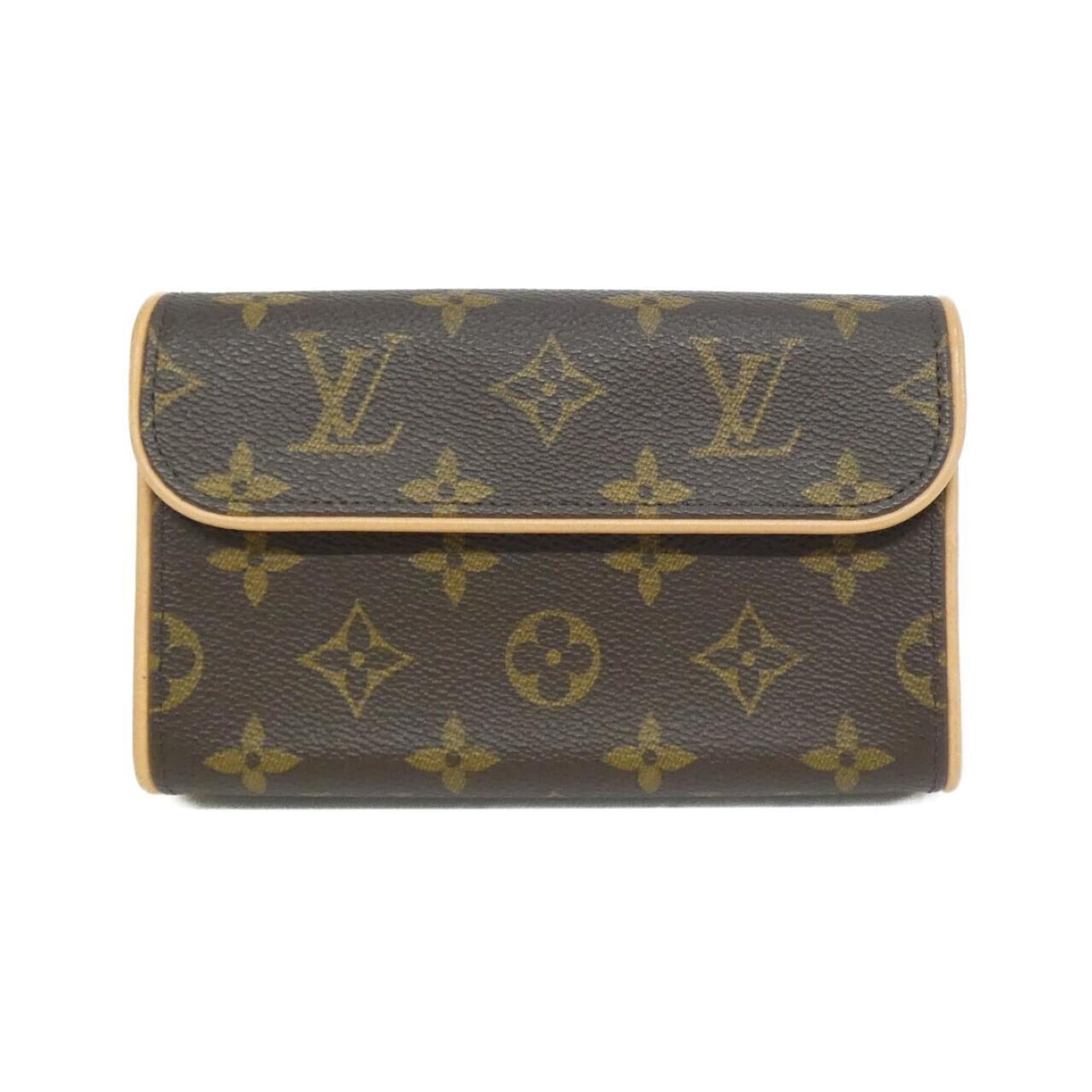 Louis Vuitton Marron Coated Canvas Fanny Pack Pochette (Pre-Owned)