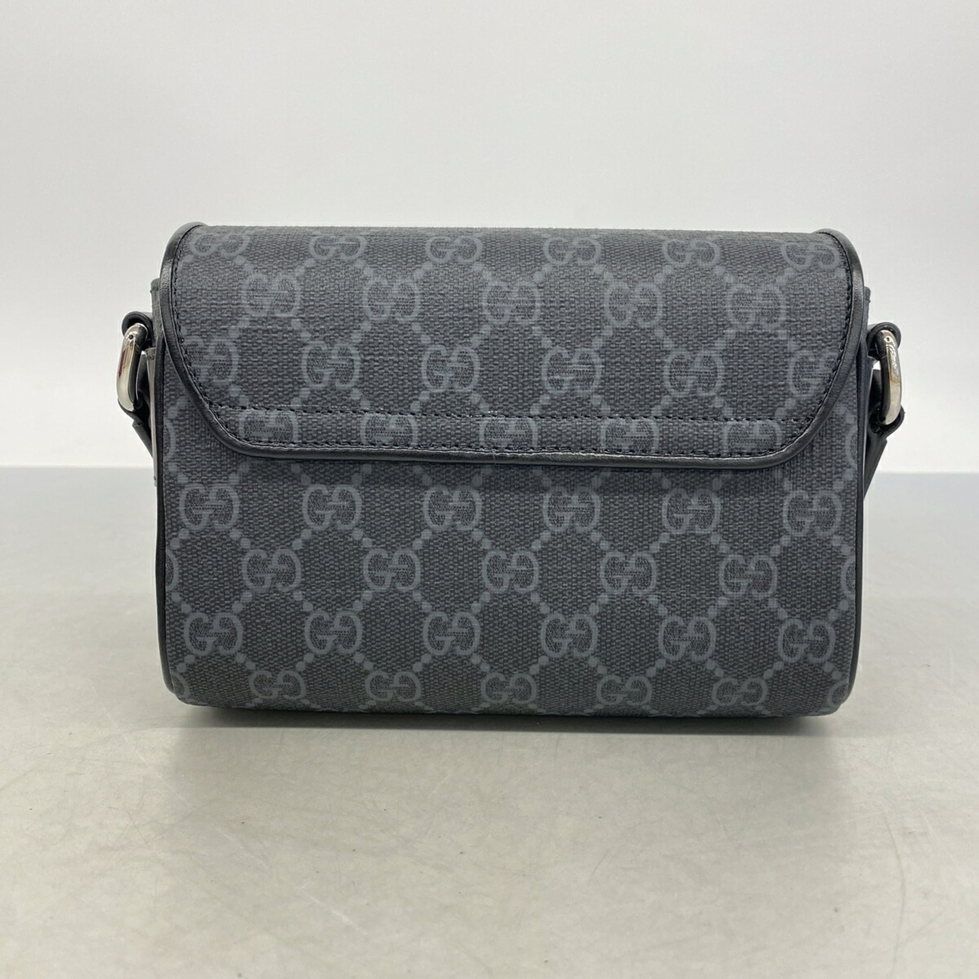 Gucci Black Pvc Shoulder Bag (Pre-Owned)