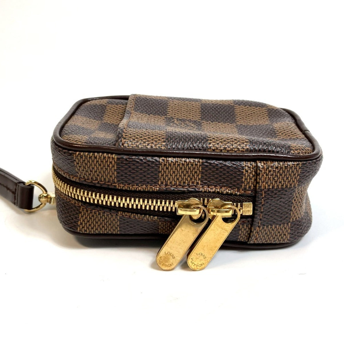 Louis Vuitton Damier Brown Ebene Damier Canvas Shoulder Bag (Pre-Owned)